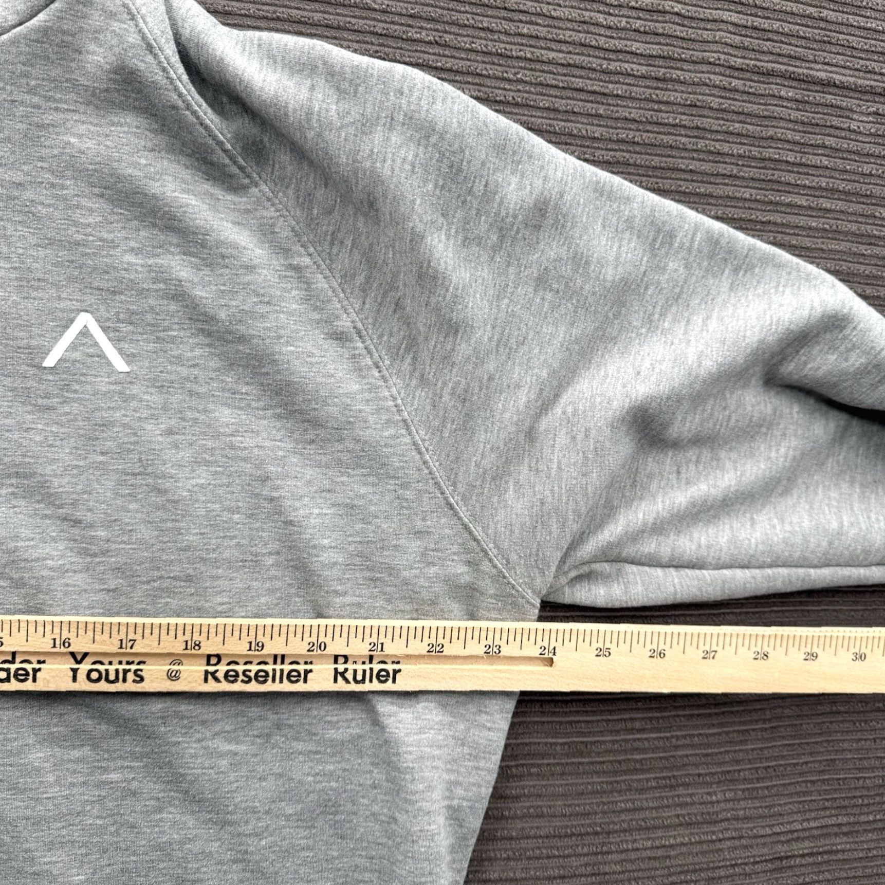 Vintage Alpha Hoodie Men XL Gray Cotton Comfort Fleece Gym Outdoor All Seasons Hooded Pockets Size US XL / EU 56 / 4 - 4 Thumbnail