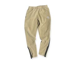 OCTOBERS VERY OWN OVO Men's Yellow Classic Track Pants w/ Zip Legs NWT