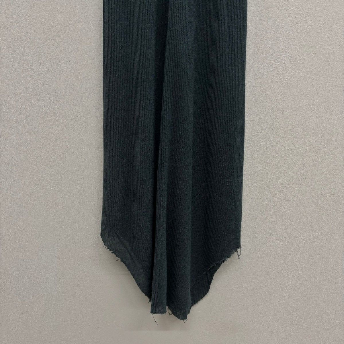 Rick Owens FW16 Rick Owens “MASTODON” Ribbed Long Tank Dress Size ONE SIZE - 4 Thumbnail