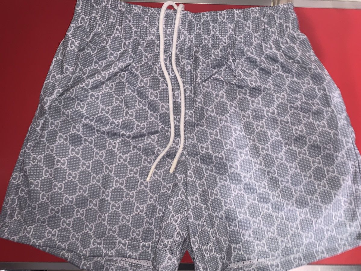 Bravest Studios Bravest Studio “Gucci” print Shorts Sz.L | Grailed