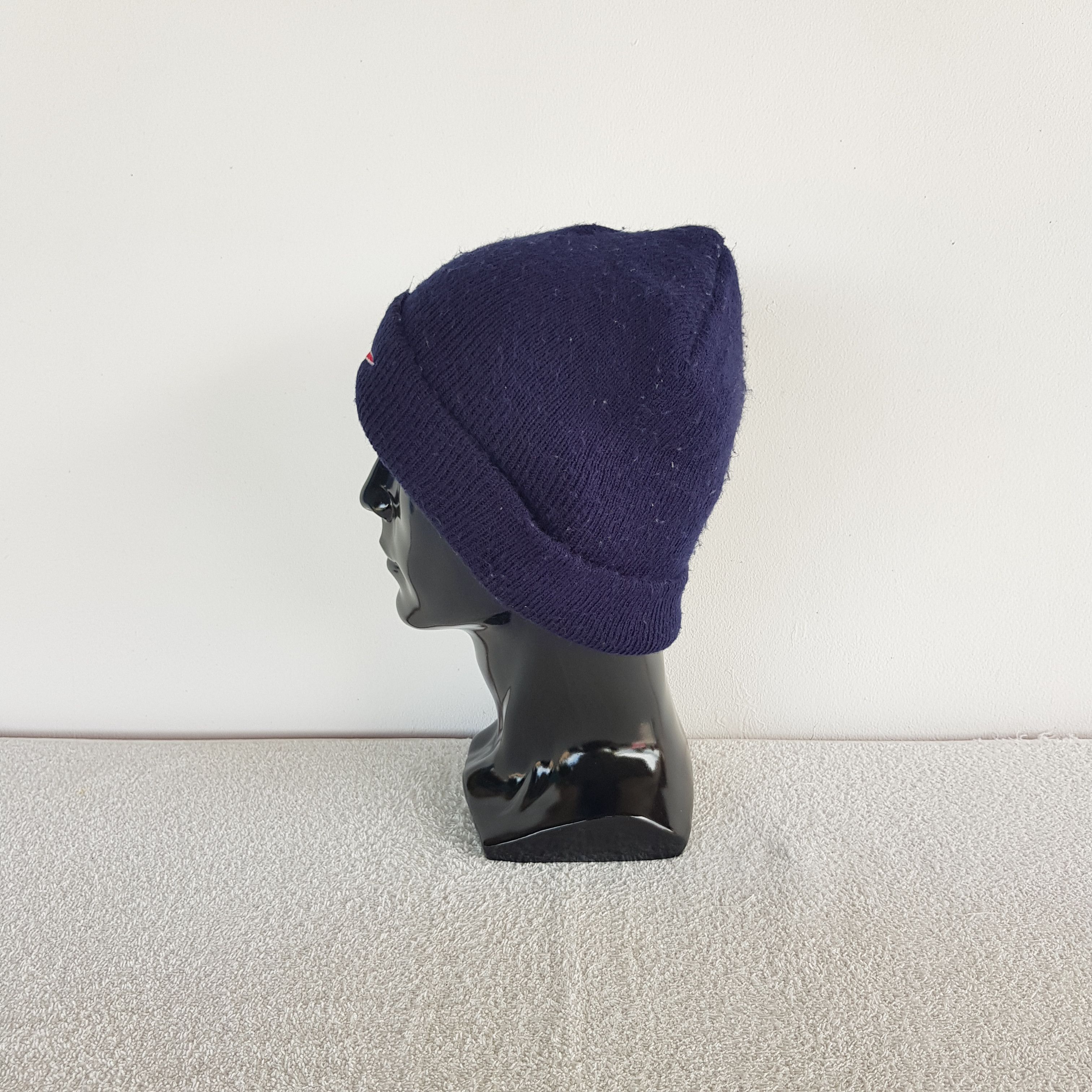 Nike Vintage 90s Nike Beanie Nike Swoosh Knit Snow Caps Hats Size ONE SIZE - 4 Thumbnail