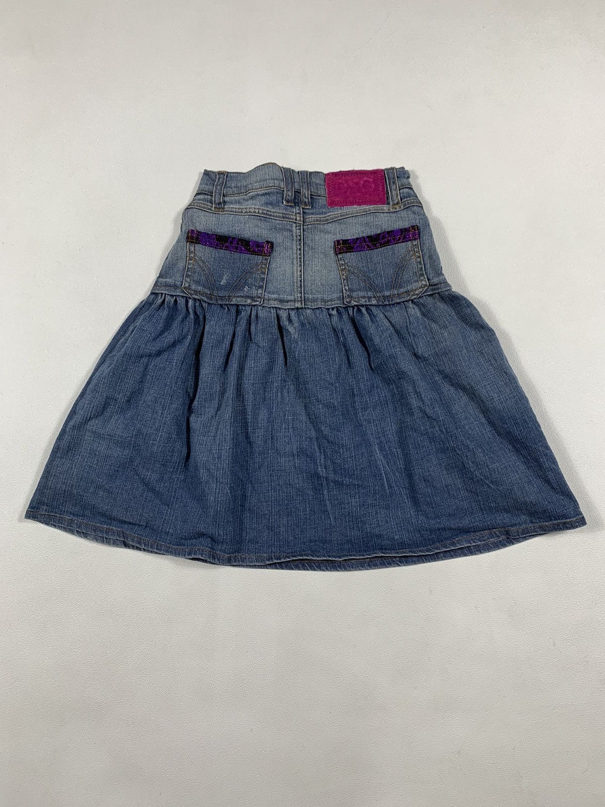 Dolce & Gabbana Denim Skirt Dolce&Gabbana Size 24" / US 00 / IT 34 - 2 Thumbnail