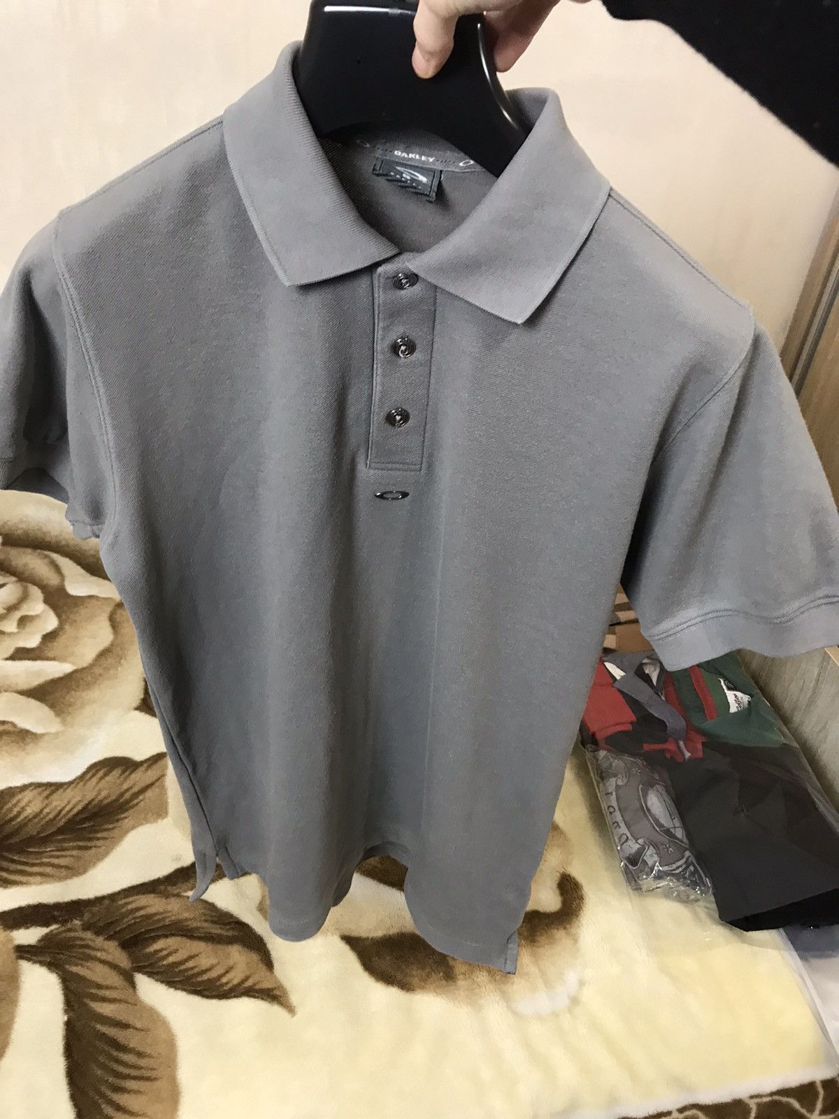 Vintage 🔥 90s Oakley Vintage Spell Logo Polo T Shirt Streetwear Y2K Size US S / EU 44-46 / 1 - 7 Thumbnail