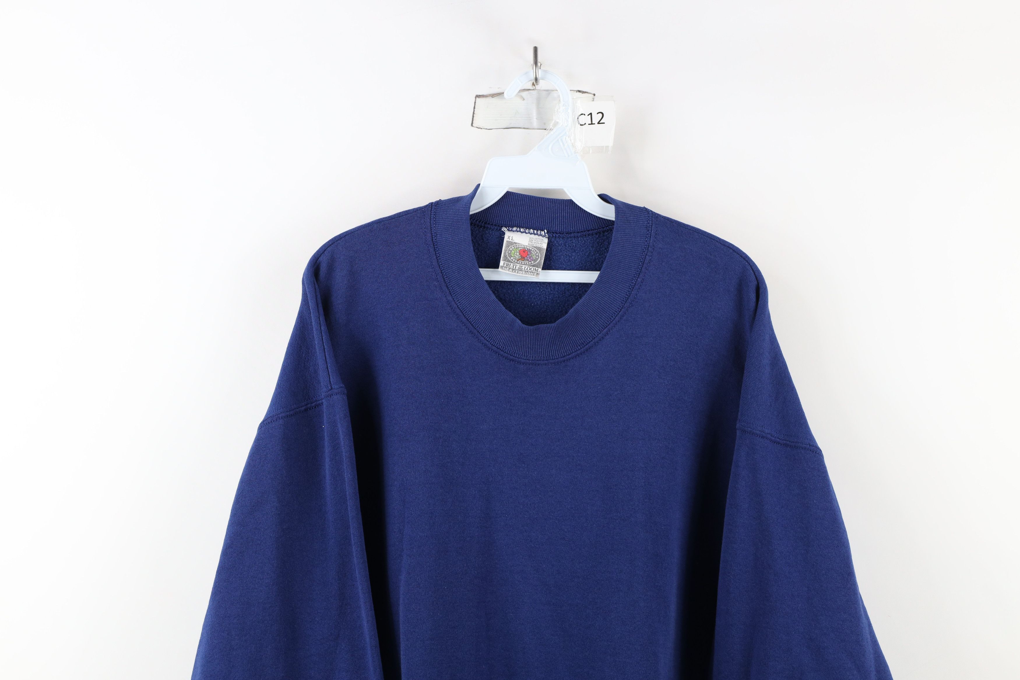 Vintage Vintage 90s Streetwear Heavyweight Crewneck Sweatshirt USA Size US XL / EU 56 / 4 - 2 Thumbnail
