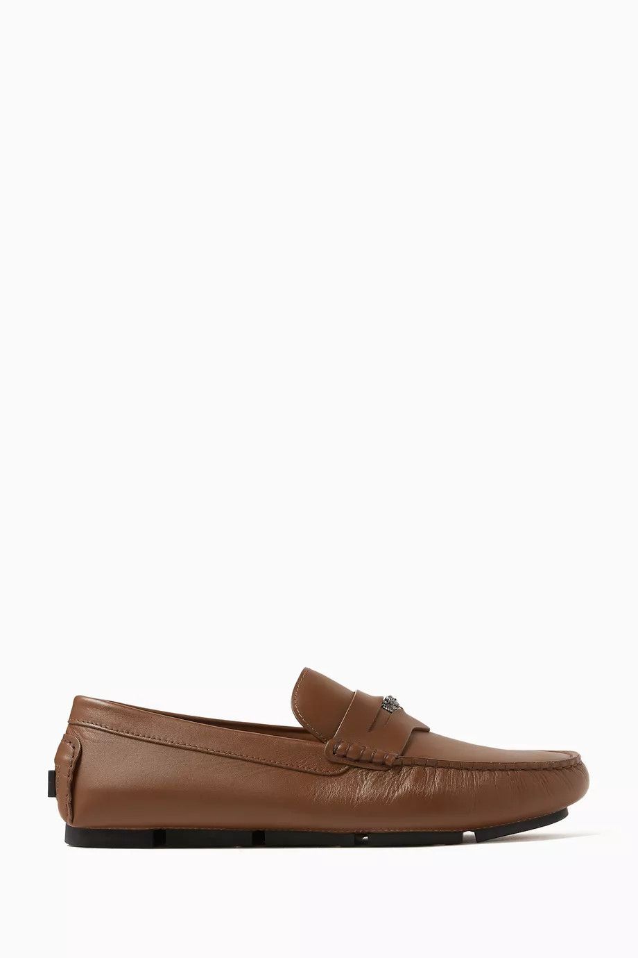 Versace o1y0425 Loafers in Brown Size US 8 / EU 41 - 1 Thumbnail
