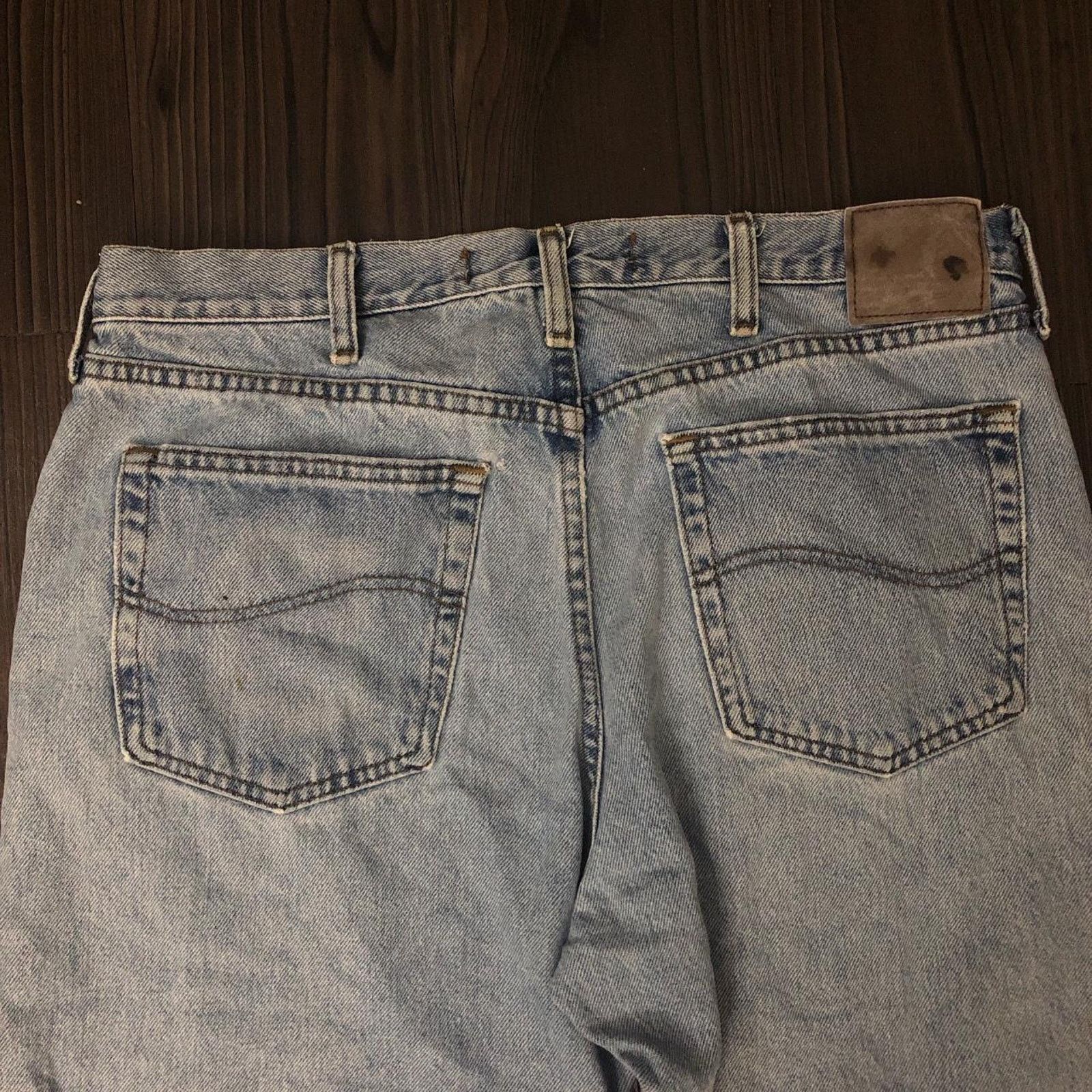 Lee Men’s Distressed Lee Denim Jeans | 36x29 Size US 36 / EU 52 - 5 Thumbnail