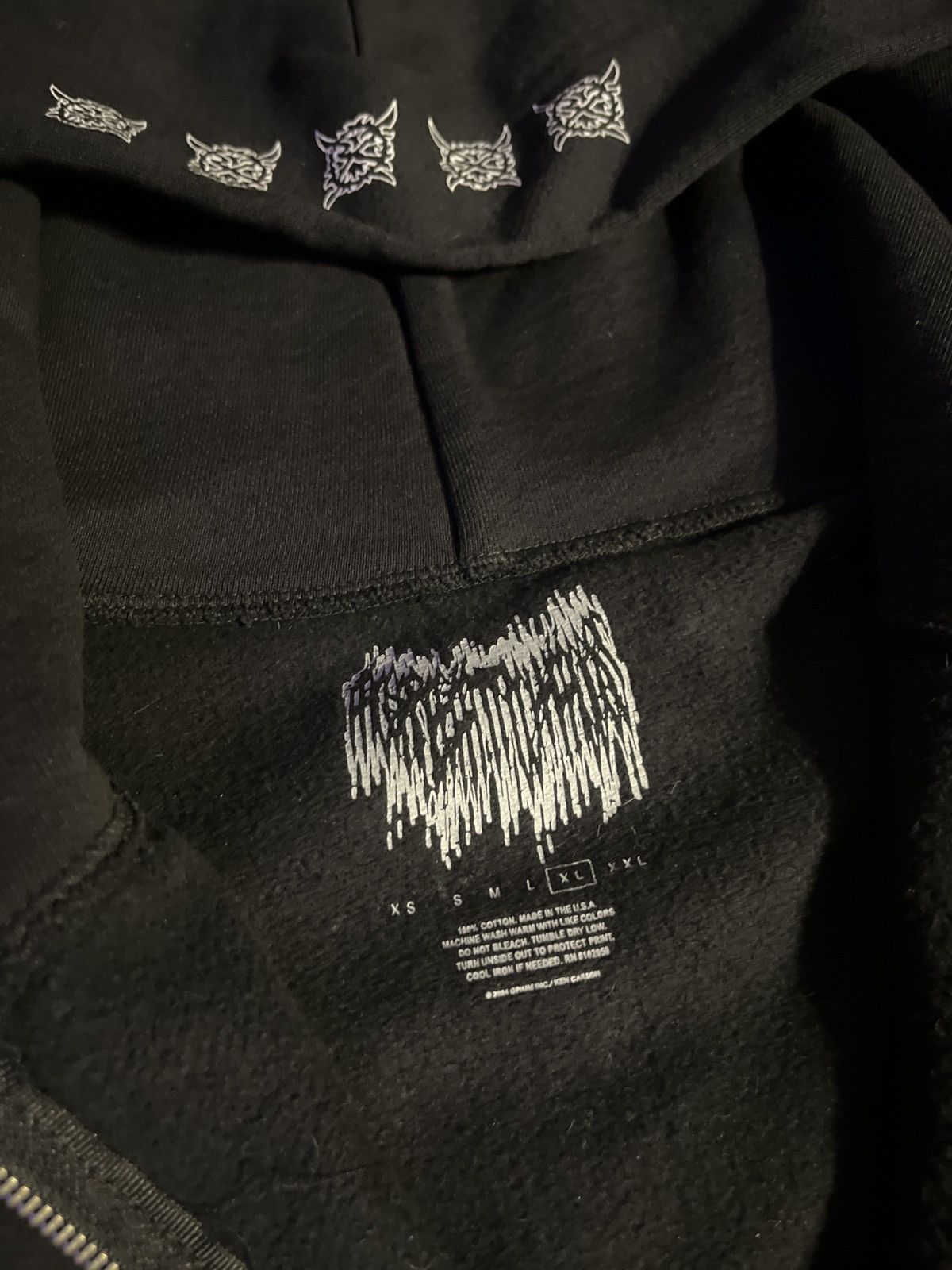 Ken Carson A Great Chaos (Leg 1) Zip-Up Size US XL / EU 56 / 4 - 4 Thumbnail