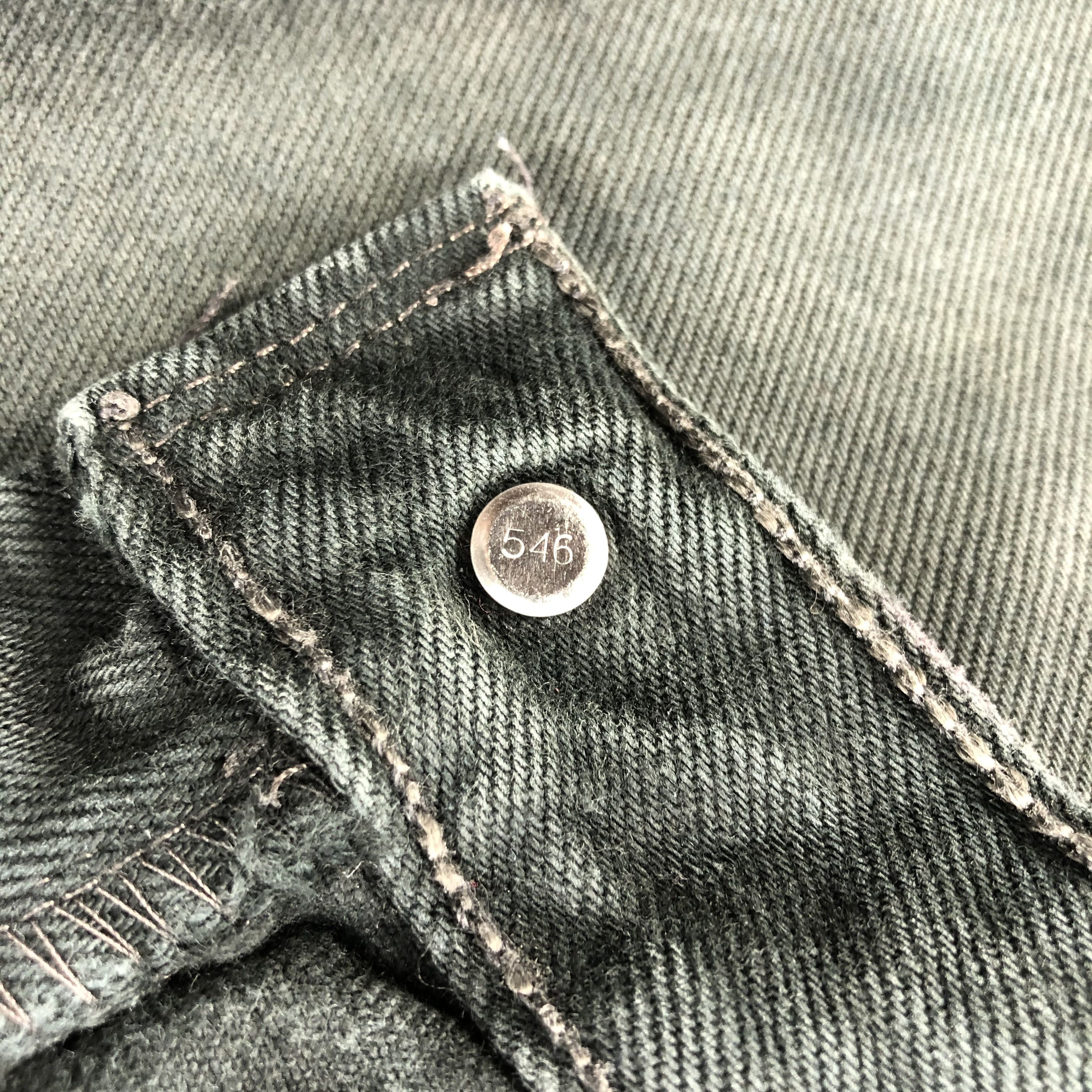 Levi's Vintage 90s Ripped Levis 501 Earth Tone Jeans-J1550 Size US 31 - 11 Thumbnail