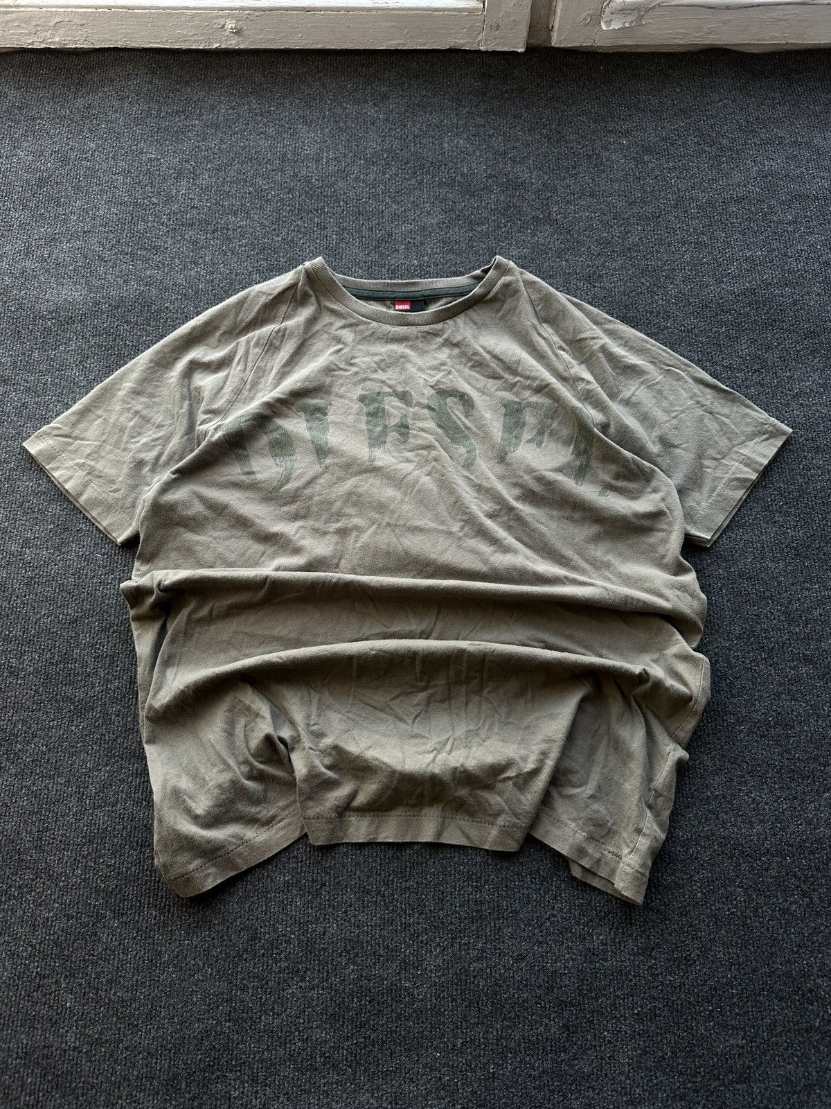 Diesel 🚨DIESEL AVANT GARDE ARCHIVE VINTAGE BIG LOGO T-SHIRT Y2K TEE Size US XL / EU 56 / 4 - 1 Thumbnail