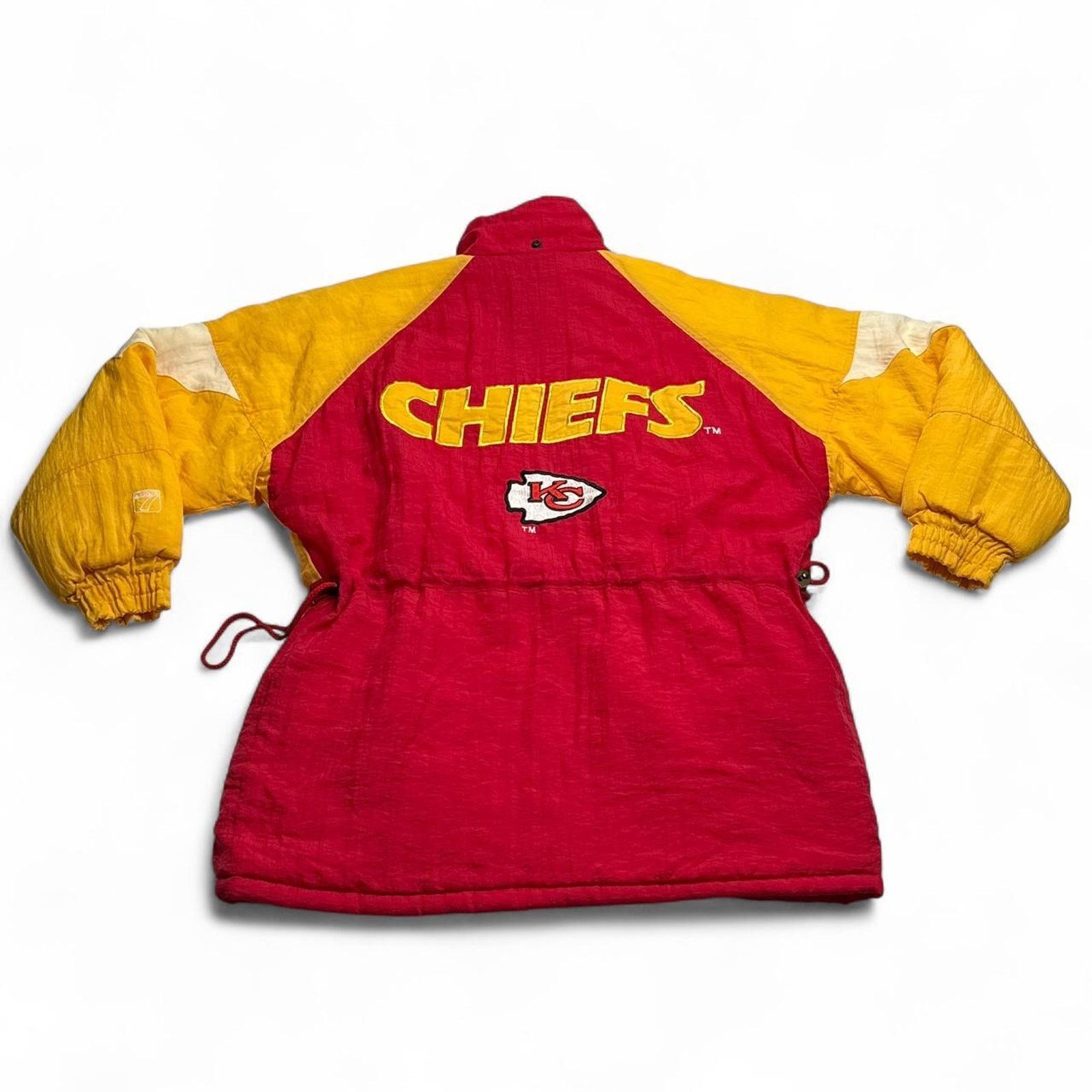 Logo 7 1998 Chiefs Logo7 Signed Jacket Derrick Thomas Tony Gonzalez Size US M / EU 48-50 / 2 - 5 Thumbnail