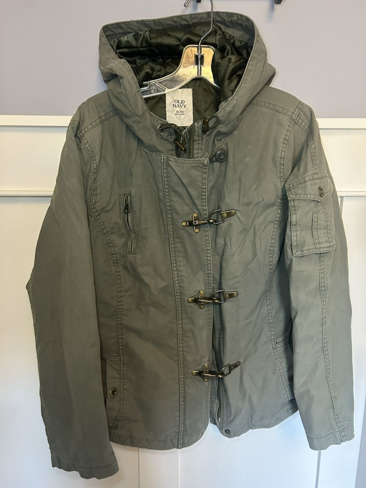 Old Navy Vintage Old Navy fishermans hook clip jacket Size XL / US 12-14 / IT 48-50 - 1 Thumbnail