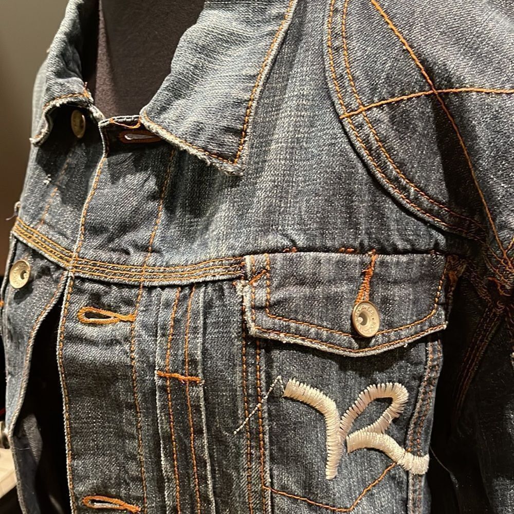 Rocawear Rocawear lightly distressed embroidered back logo contrasti Size L / US 10 / IT 46 - 2 Thumbnail
