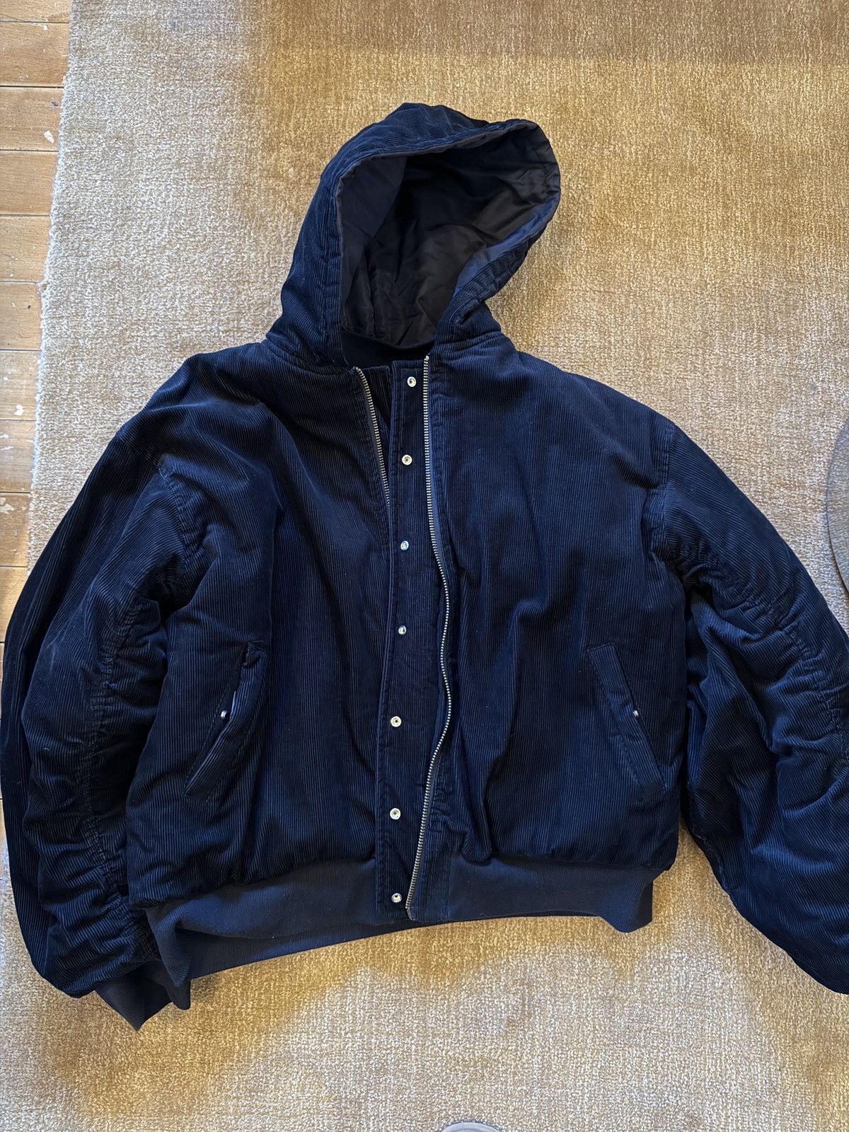 No Faith Studios No Faith Studios Onyx Hooded Bomber Jacket XL Size US XL / EU 56 / 4 - 2 Thumbnail