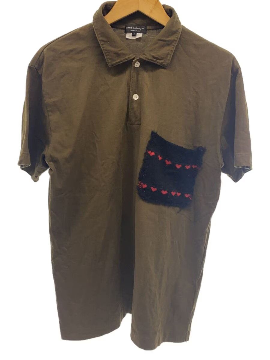 Comme des Garcons Homme Plus Knit Pocket Polo Shirt Size US L / EU 52-54 / 3 - 1 Thumbnail