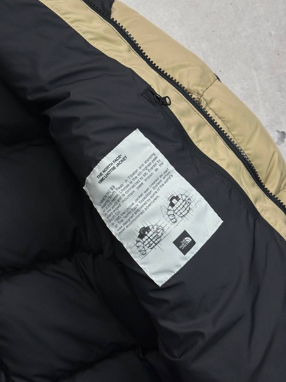 The North Face The North Face 1996 700 Nuptse Down Jacket Beige Black L Size US L / EU 52-54 / 3 - 8 Thumbnail