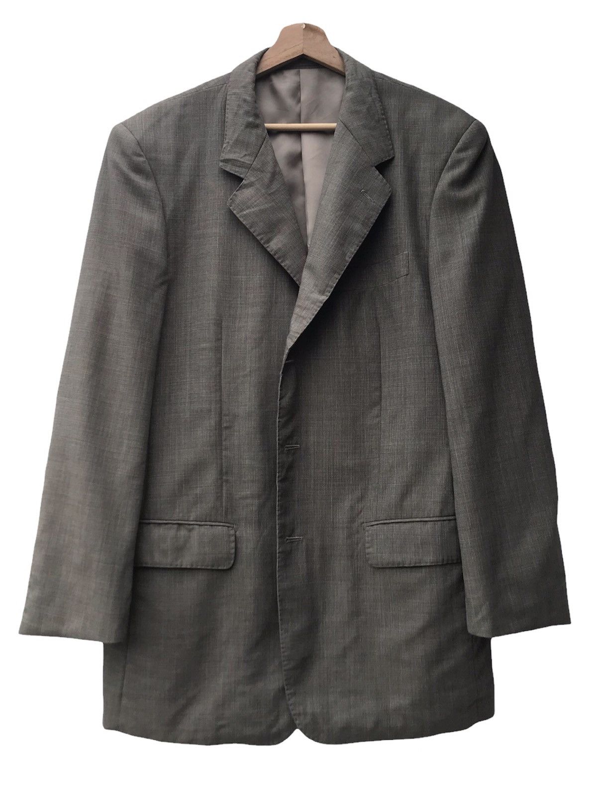 Ermenegildo Zegna × Vintage Vintage Ermenegildo Zegna Blazer Jacket Size US L / EU 52-54 / 3 - 2 Thumbnail