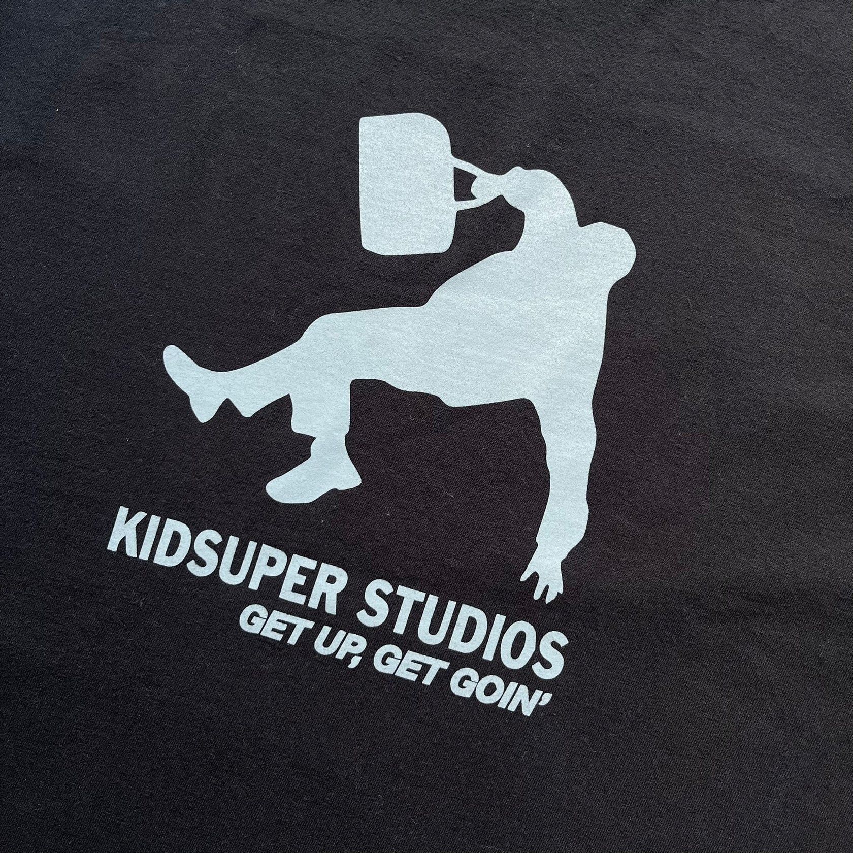 KidSuper KidSuper Studios SS25 "Get Up, Get Goin'" Black Tee Size US XXL / EU 58 / 5 - 2 Thumbnail