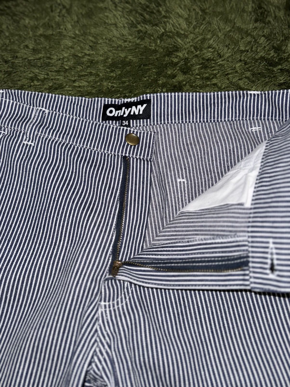 Only NY [34] ONLY NY Hickory Stripe Carpenter Pants Size US 34 / EU 50 - 3 Thumbnail