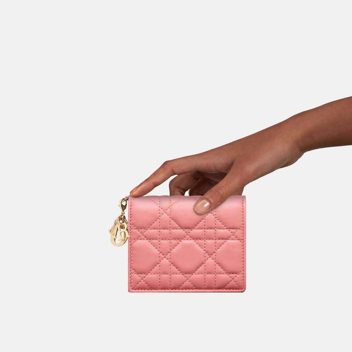 Dior o1bcso1str0226 Size:OS/ Mini Lady Dior Wallet in Pink Size ONE SIZE - 6 Thumbnail