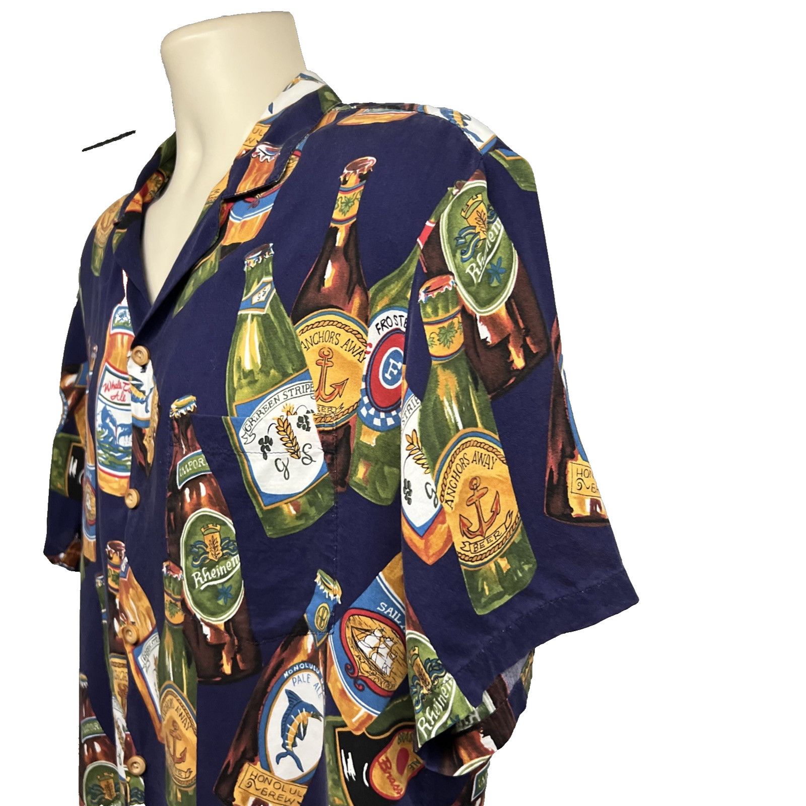 Paradise Found Paradise Found Vintage Hawaiian Button Up Shirt Large Pocket Size US L / EU 52-54 / 3 - 3 Thumbnail