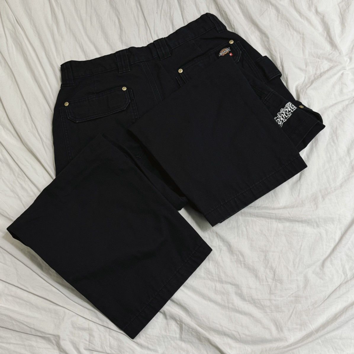 Dickies × Supreme Supreme Dickies Flannel Lined Cargo Pants Black 30 Size US 30 / EU 46 - 3 Thumbnail