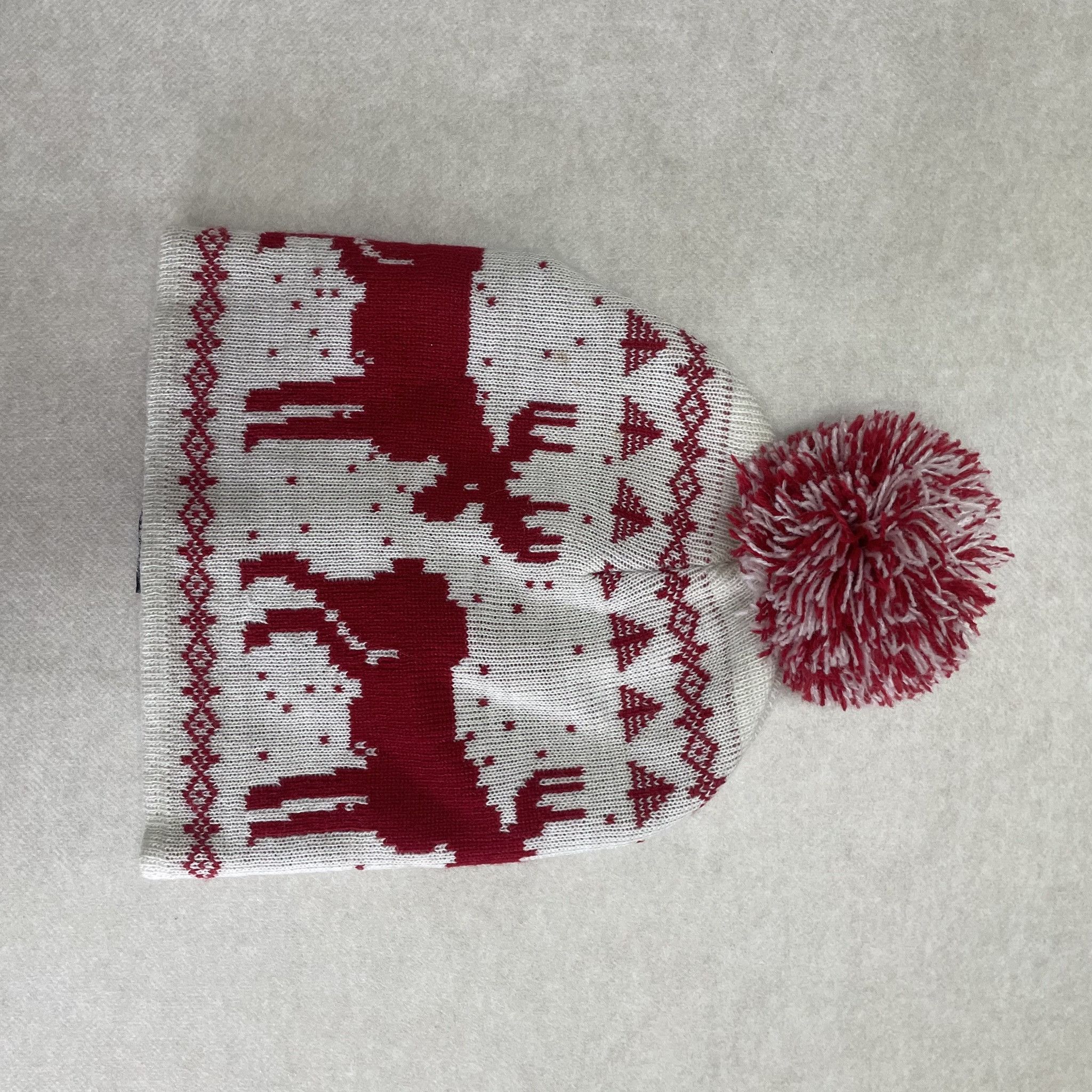 Other Home Alone - Reindeer Fair Isle Pom Pom Beanie Size ONE SIZE - 2 Thumbnail