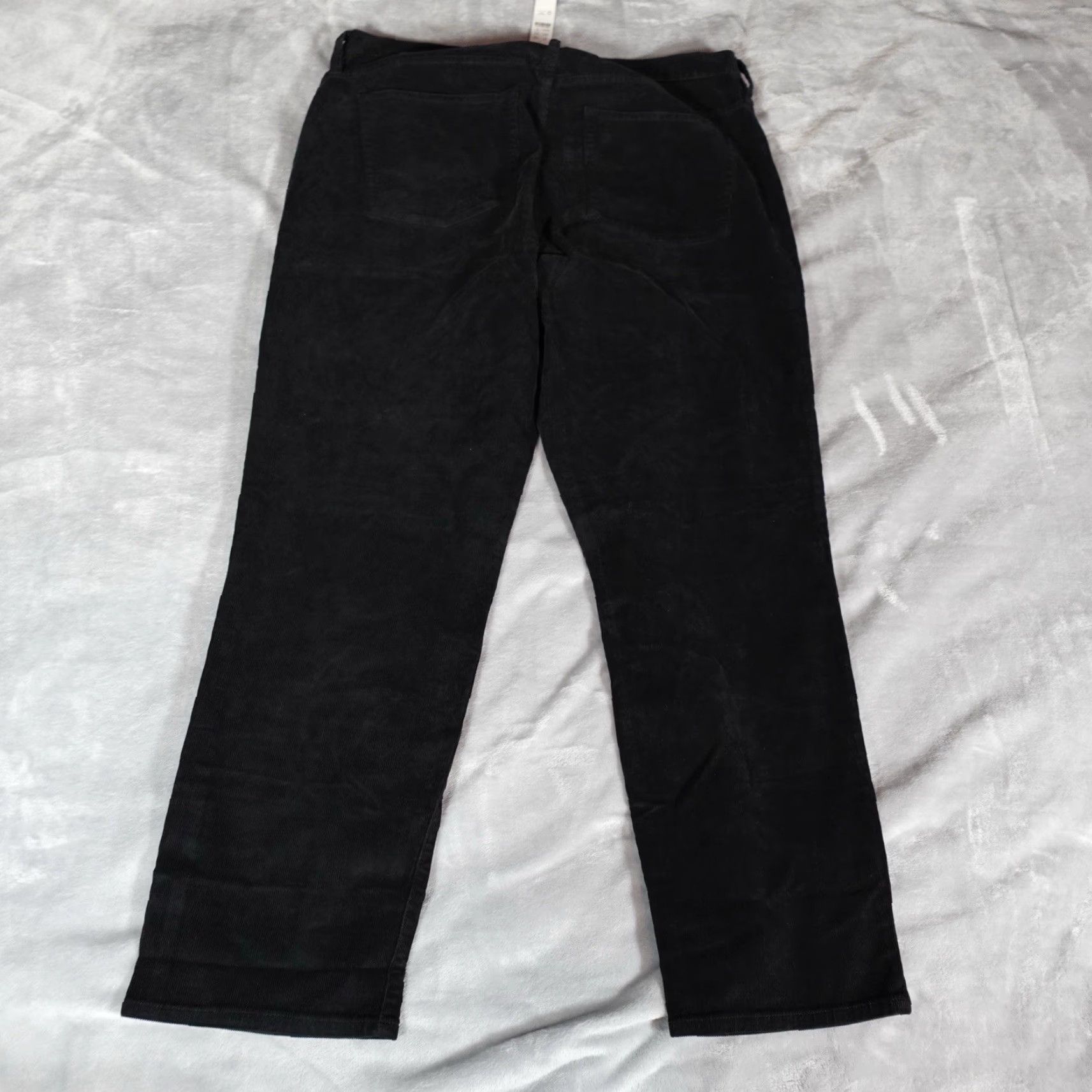 J.Crew J.Crew Women's Vintage Slim Straight Corduroy Pants 35 Black Casual Fall Spring Summer New Size 35" - 6 Thumbnail