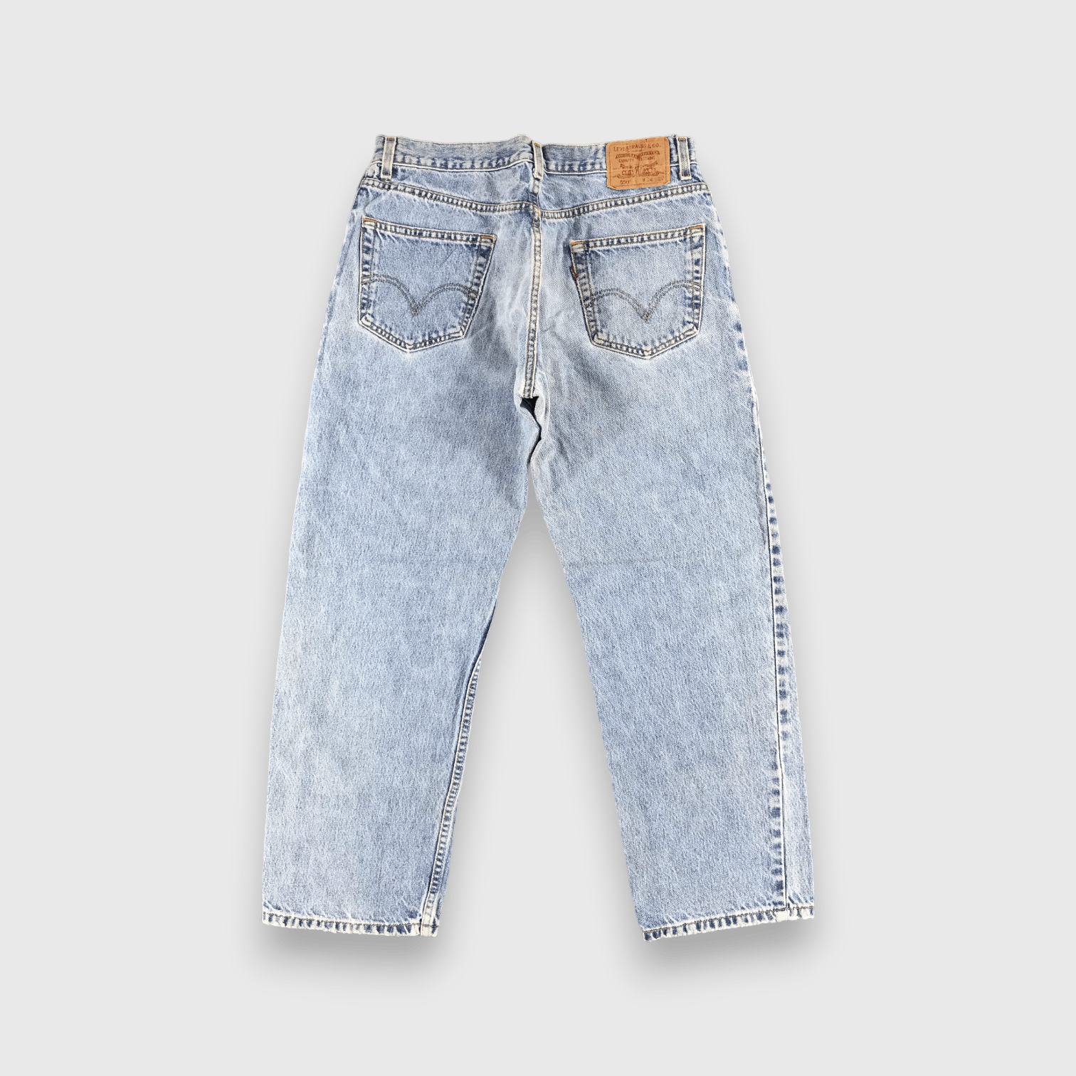 Levi's Light Wash Vintage Levis 550 Jeans-J1100 Size US 33 - 2 Thumbnail
