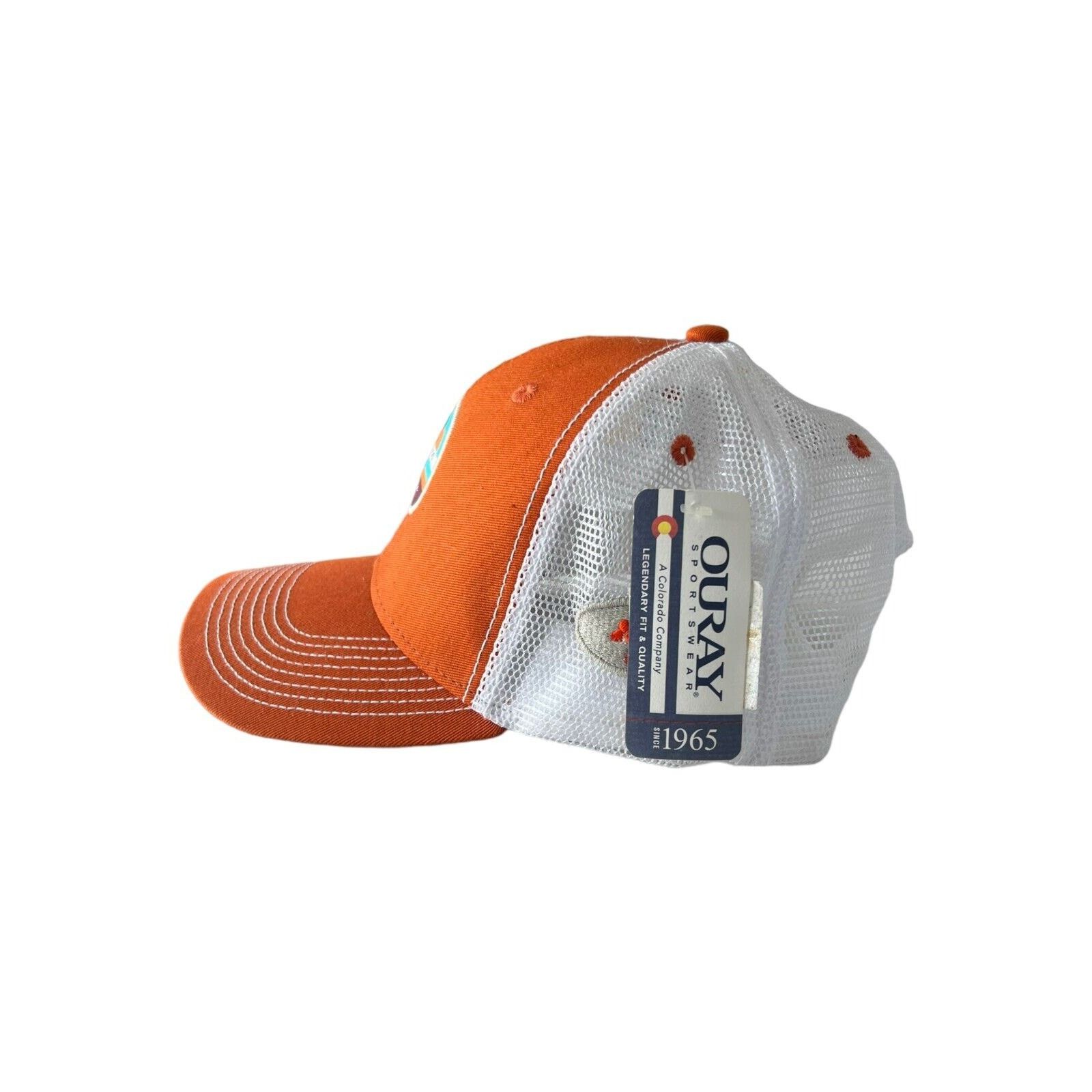 Other Stowe Rocks VT Orange White Snapback Hat New w/ Tags Size ONE SIZE - 2 Thumbnail