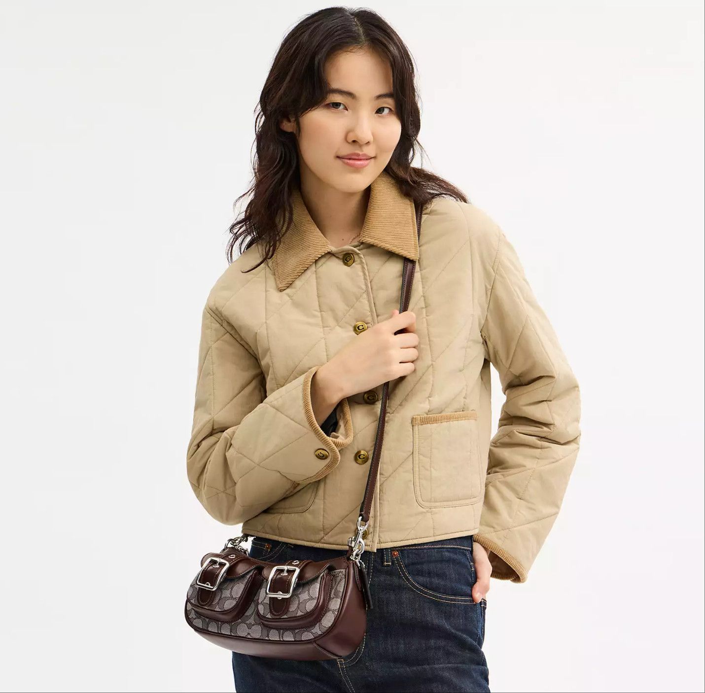 Coach Ashton Bag In Signature Jacquard CBJ00 Size ONE SIZE - 8 Thumbnail