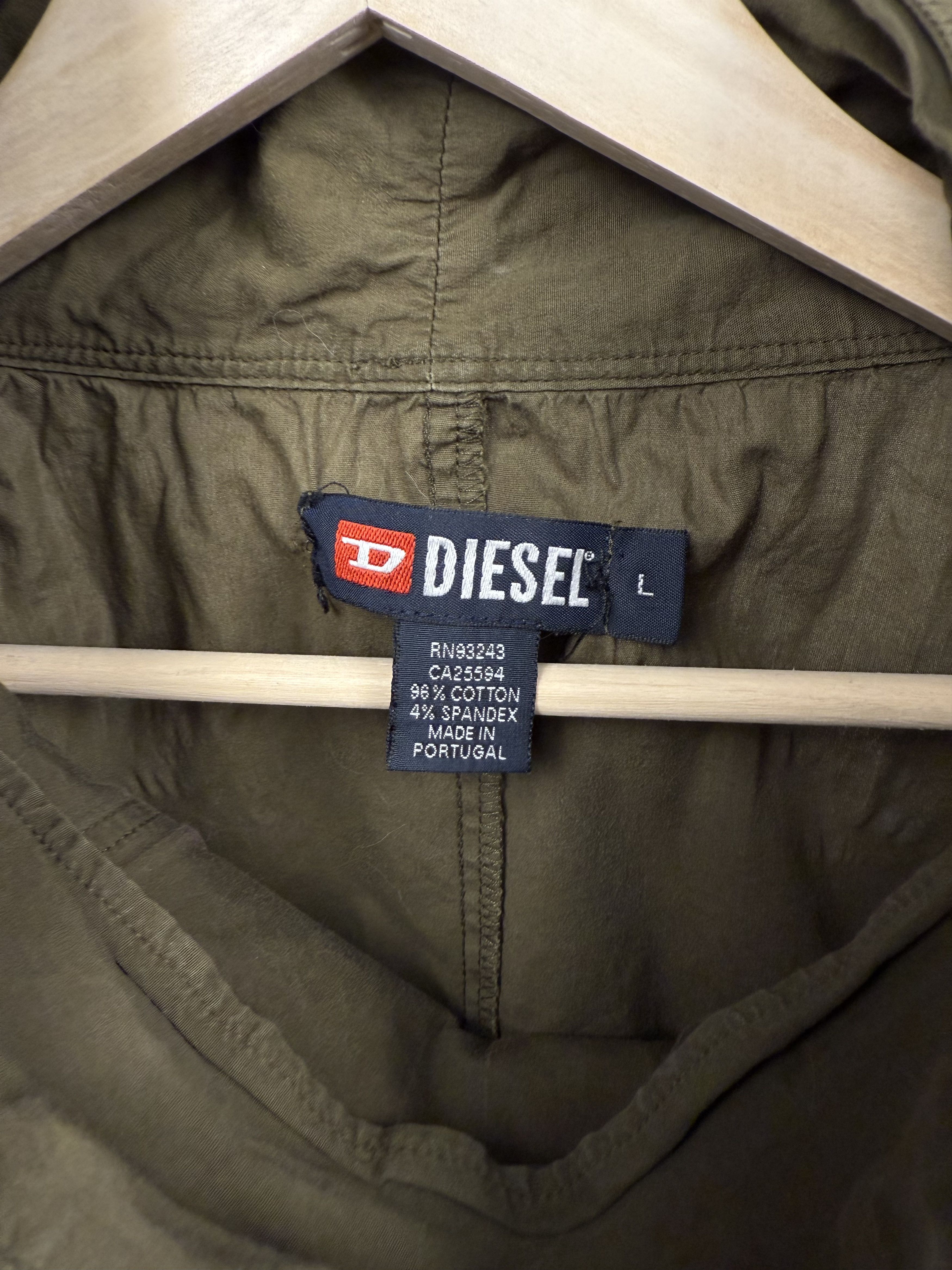 Diesel Avant Garde Diesel Parachute khaki jacket Size L / US 10 / IT 46 - 5 Thumbnail
