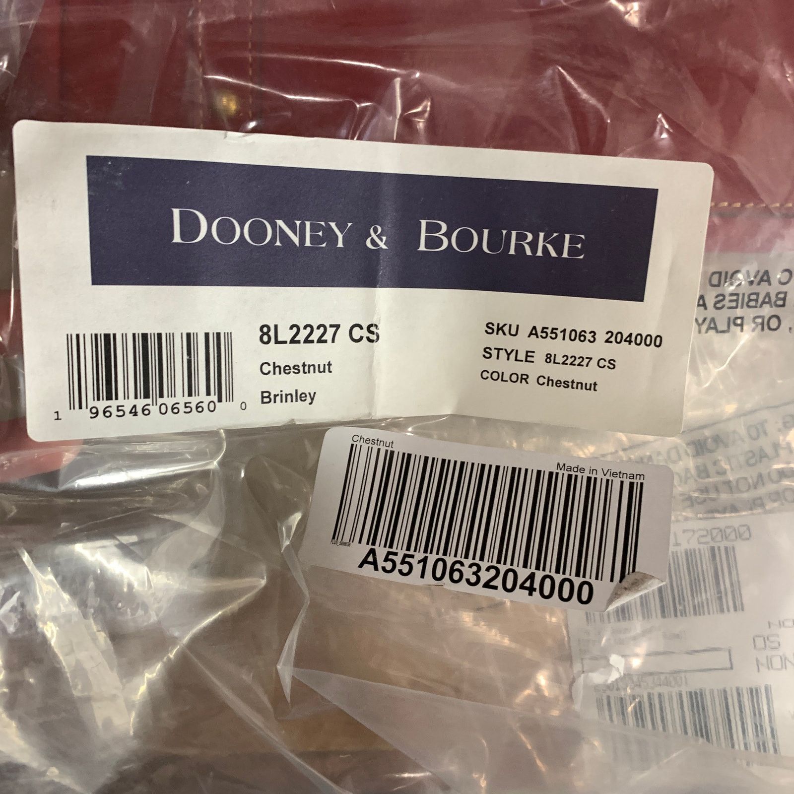 Dooney & Bourke Dooney & Bourke Leather Purse Brinley Chestnut Handbags Size ONE SIZE - 21 Thumbnail