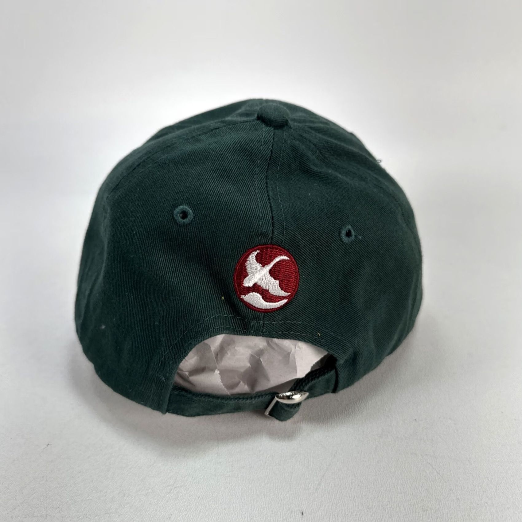 Vintage Gander Mountain Hat Cap Baseball Cap Embroidered Strapback Adjustable Green Twill Cotton Men Outdoor Hunting Season Fall Spring Summer Winter Size ONE SIZE - 4 Thumbnail