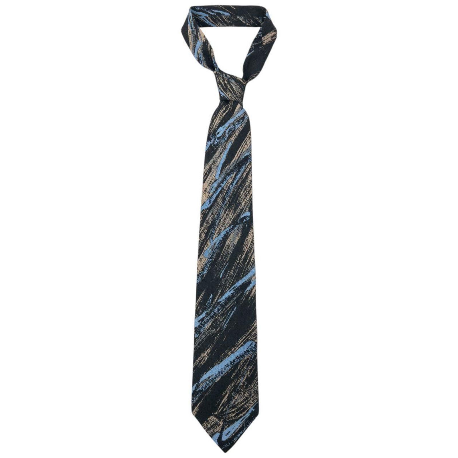 Issey Miyake Vintage Issey Miyake Pattern Silk Tie Size ONE SIZE - 1 Thumbnail