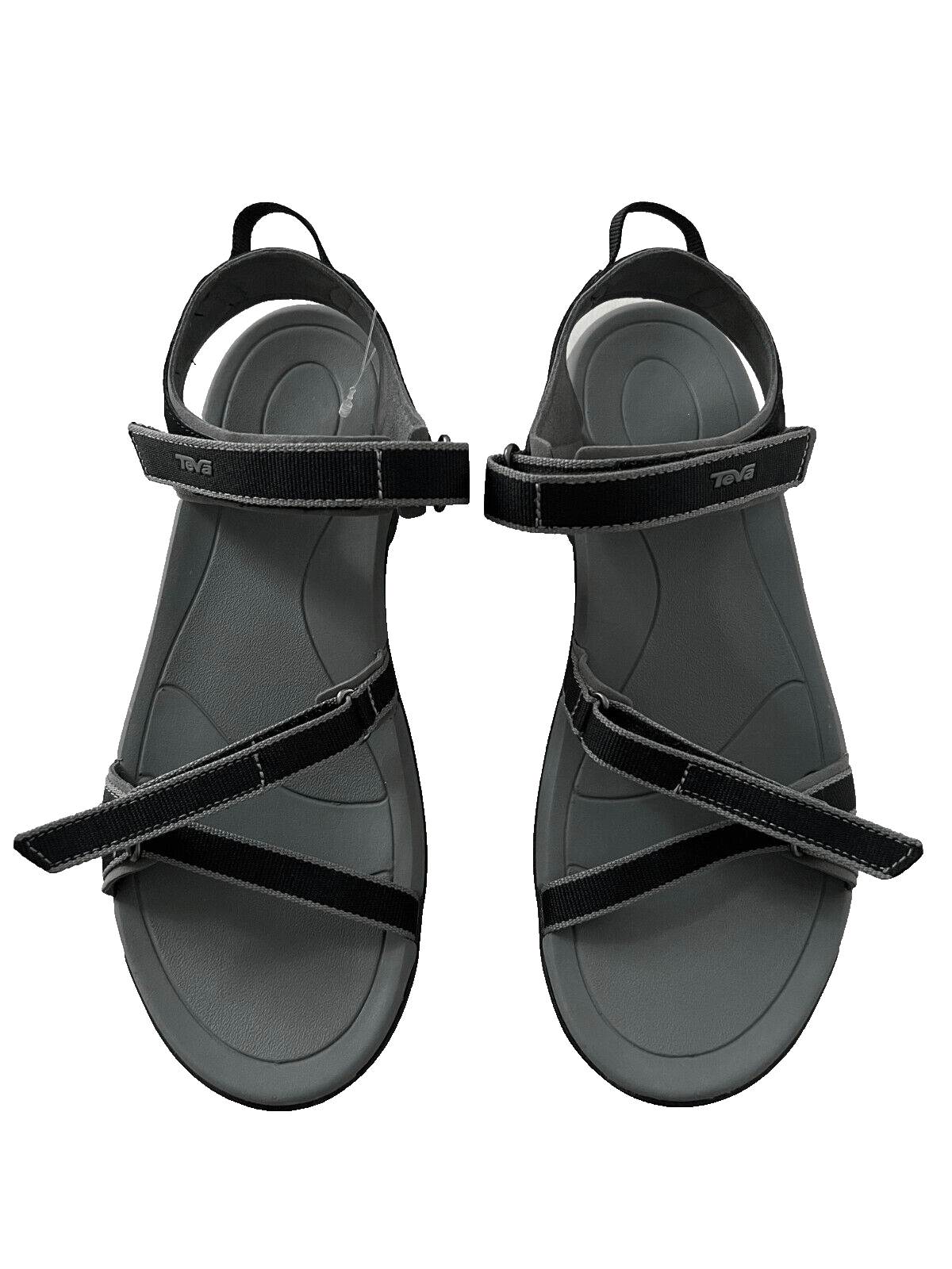 Teva Teva Strappy Verra Sandals Black / Grey ( 11 ) Size US 11 / IT 41 - 2 Thumbnail