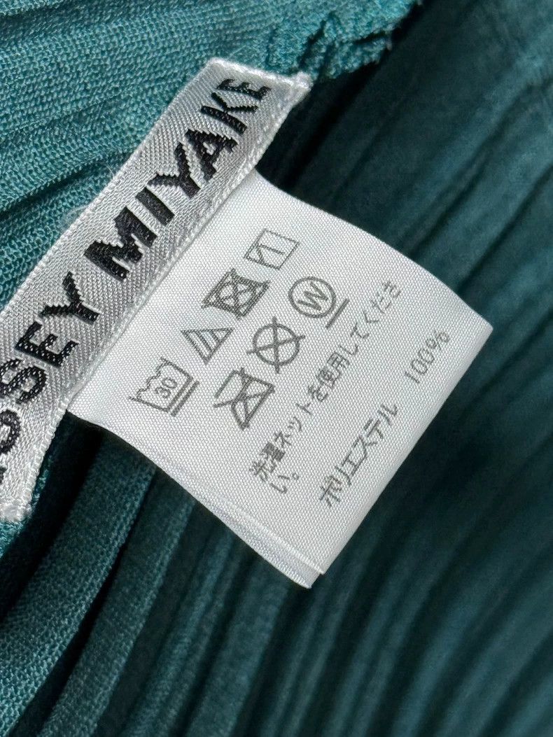 Issey Miyake Issey Miyake size:2 Green mainline pleated top Size XS / US 0-2 / IT 36-38 - 4 Thumbnail