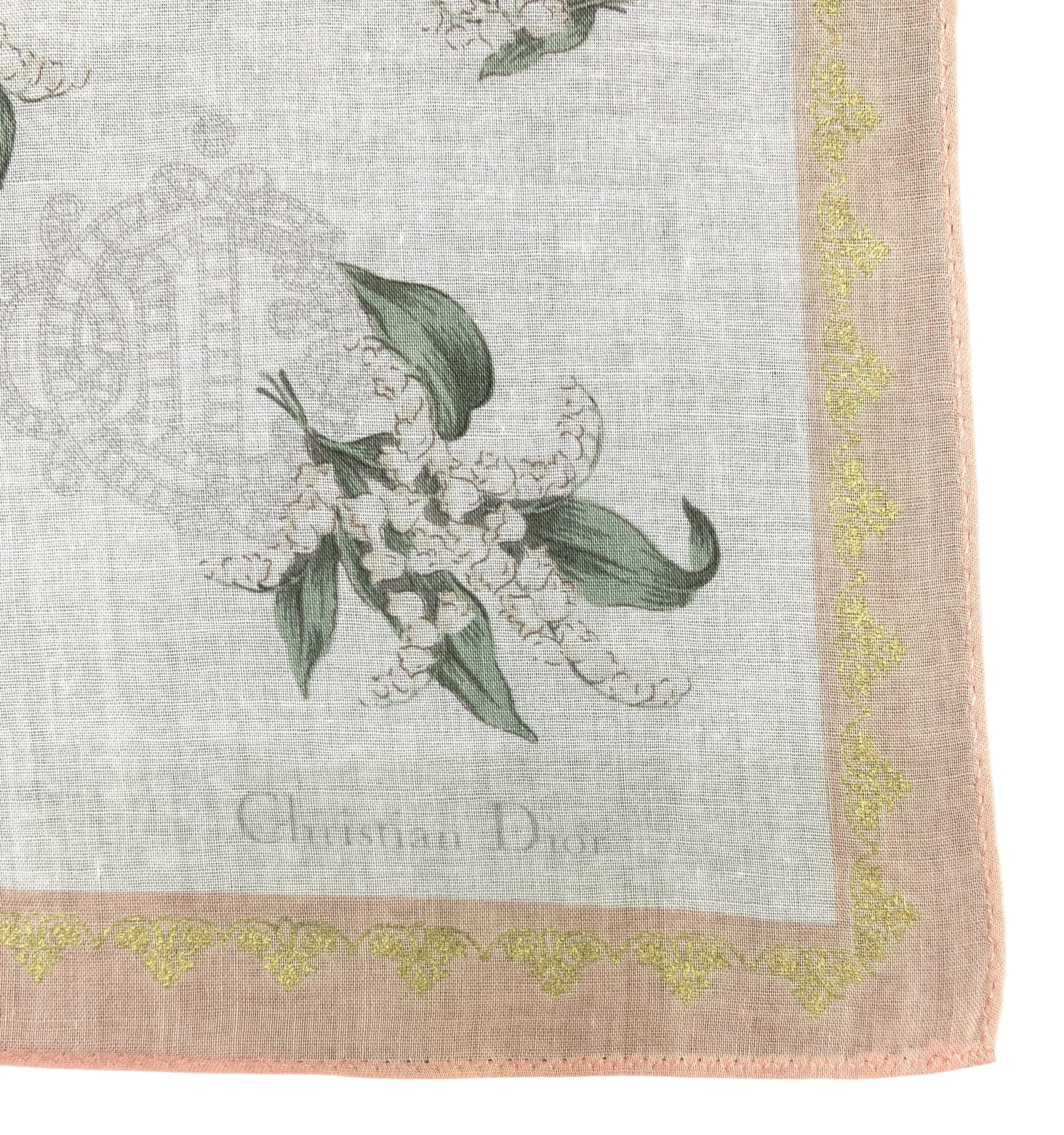 Christian Dior Monsieur × Vintage Vintage Christian Dior Neckerchief/ Handkerchief - HKA947 Size ONE SIZE - 8 Thumbnail