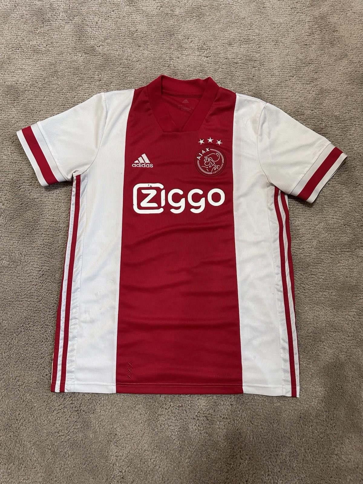 Adidas AJAX AMSTERDAM 2019 2020 HOME FOOTBALL SHIRT SOCCER JERSEY Size US L / EU 52-54 / 3 - 1 Thumbnail