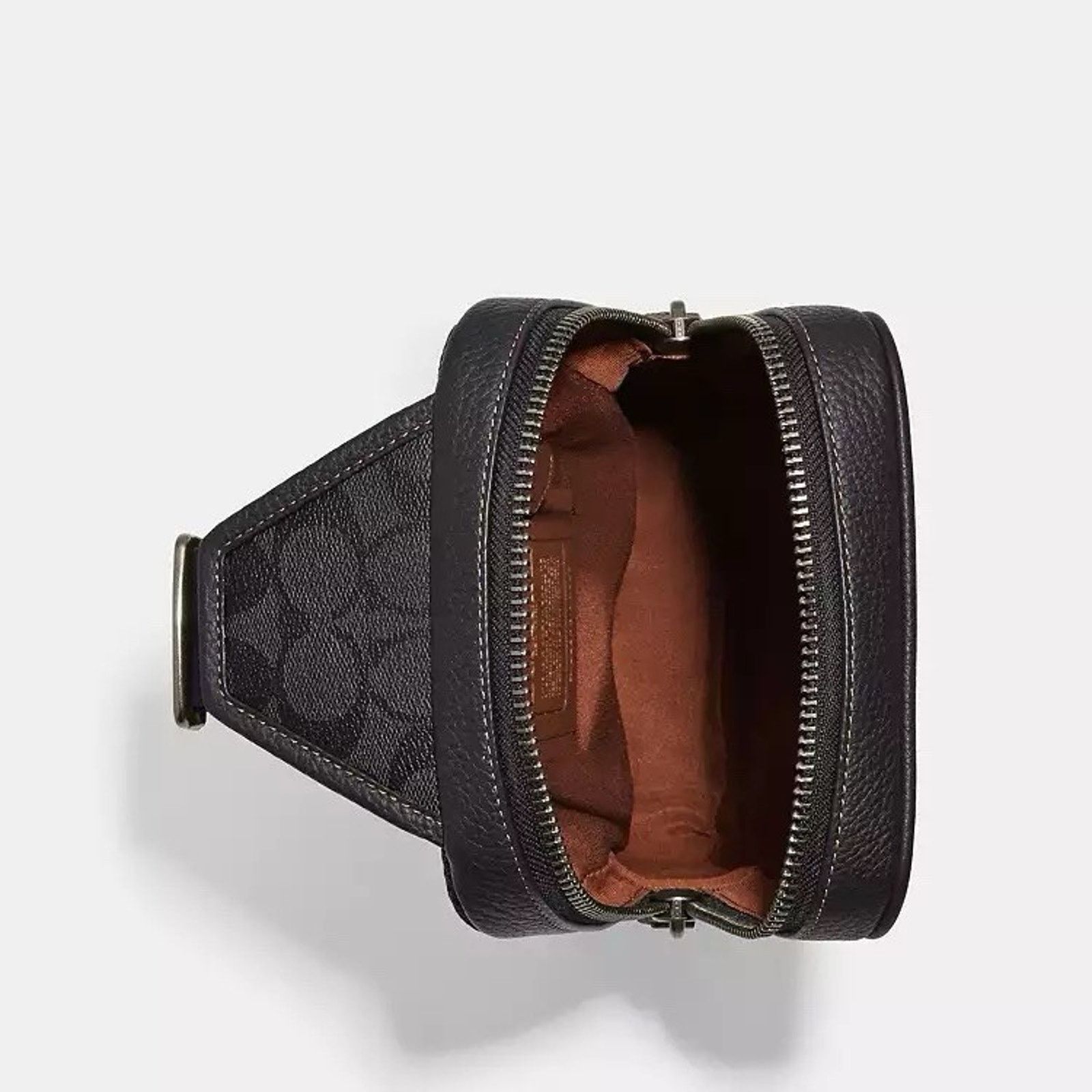 Coach NWT Coach Sullivan Pack Blocked Khaki/Charcoal C9865 Size ONE SIZE - 8 Thumbnail
