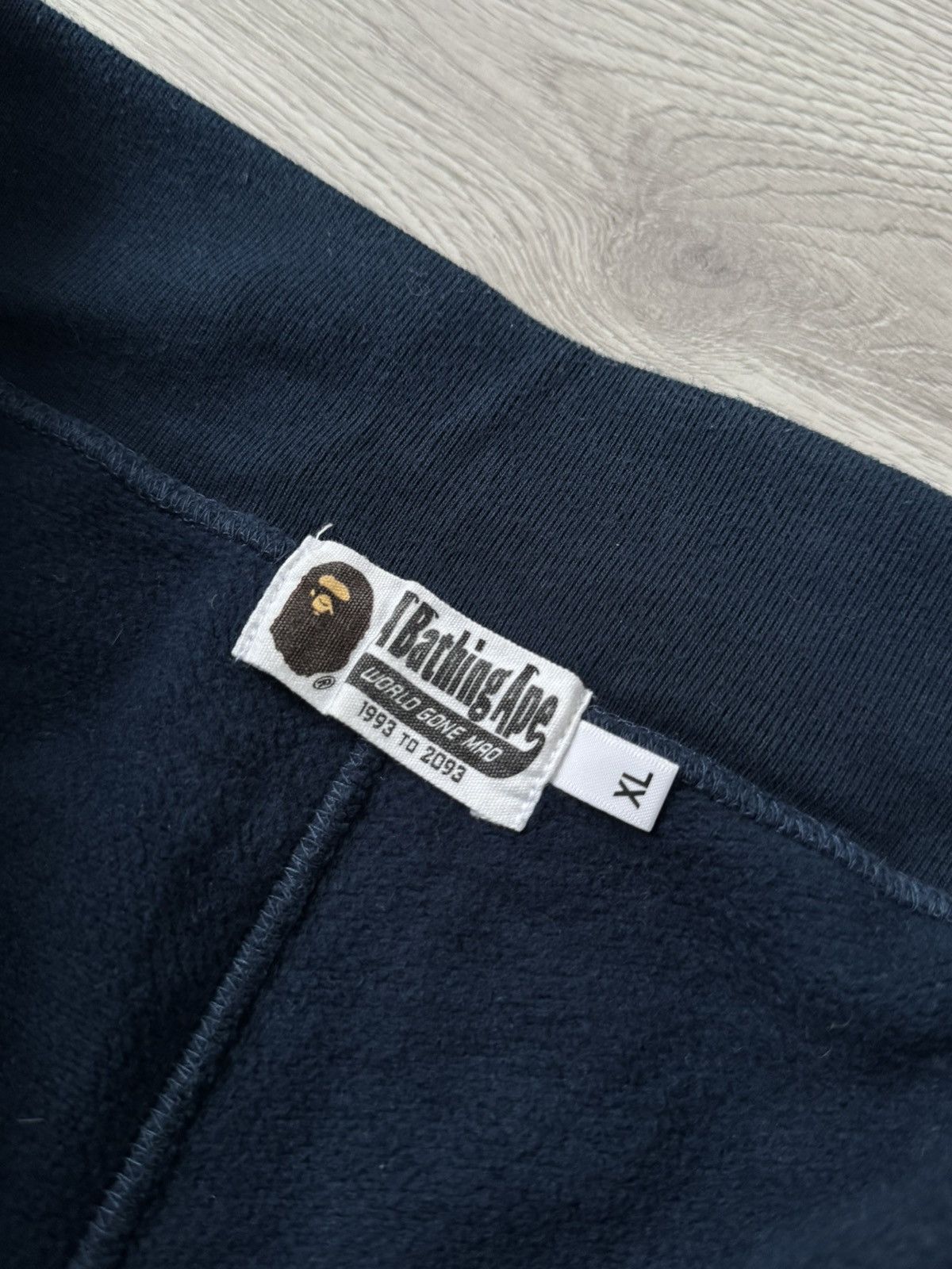Bape Bape classic spellout logo sweatpants Size US 34 / EU 50 - 6 Thumbnail