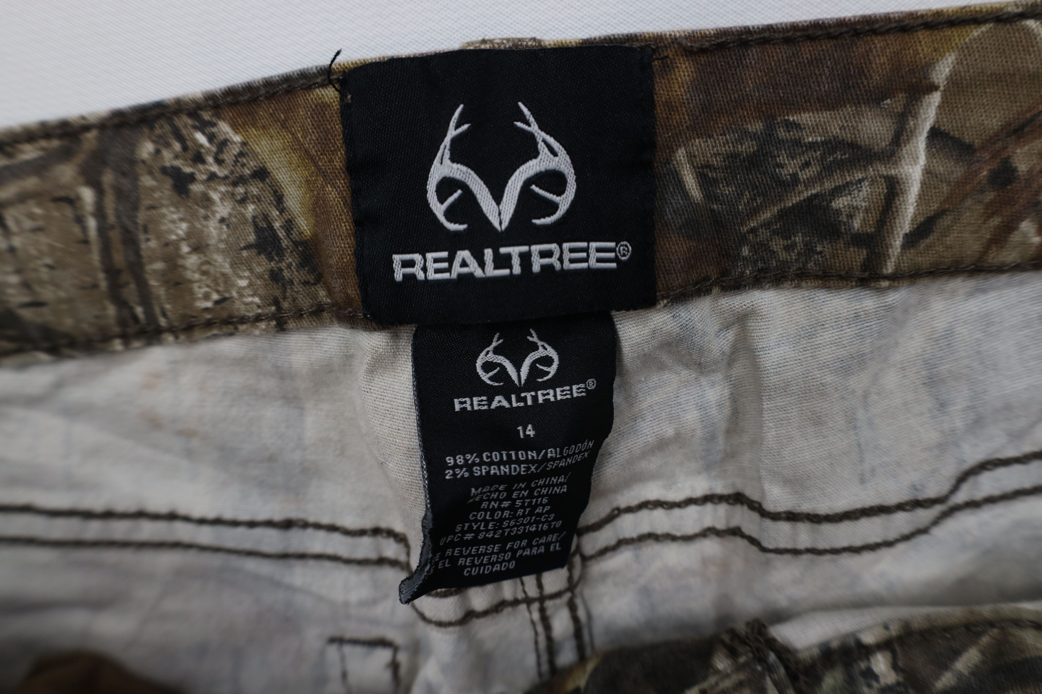 Vintage Vintage Y2K Streetwear Realtree Camouflage Wide Leg Pants Size 36" / US 14 / IT 50 - 6 Thumbnail