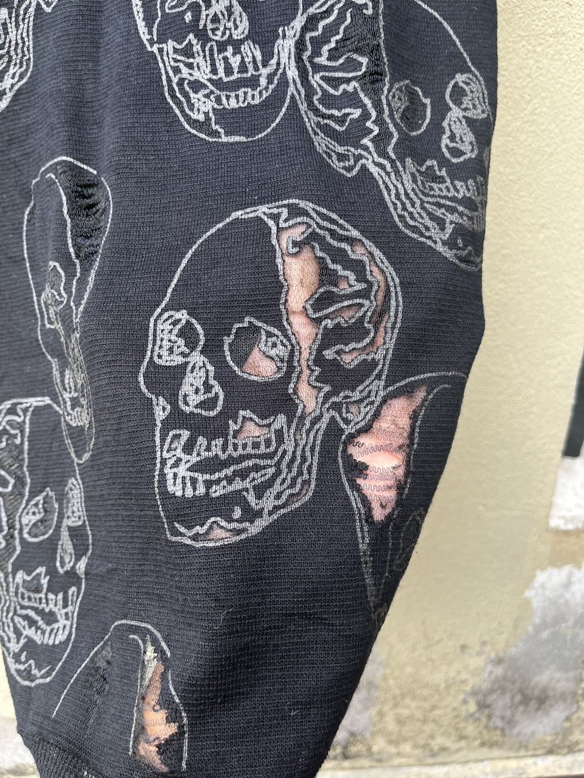 Andy Warhol × Hysteric Glamour Skull printed with distressed Size M / US 6-8 / IT 42-44 - 6 Thumbnail