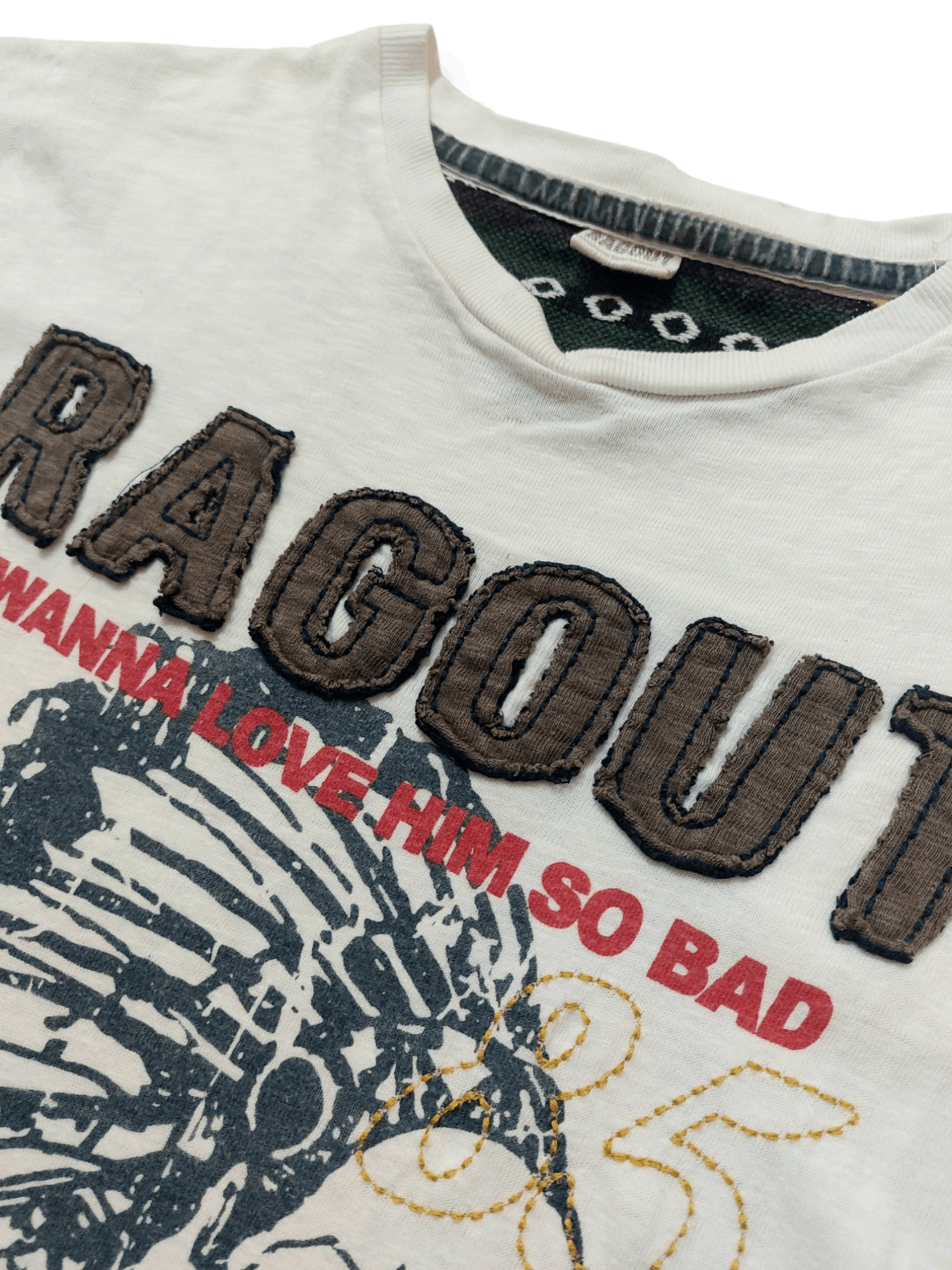 Designer FYE 💥 Ragout Red Indian Skull T-Shirt Size US M / EU 48-50 / 2 - 6 Thumbnail