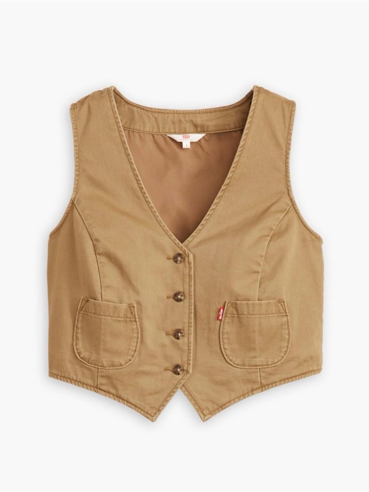 Levi's Levi’s Premium / Tailored Vest / Brown Size S / US 4 / IT 40 - 1 Thumbnail