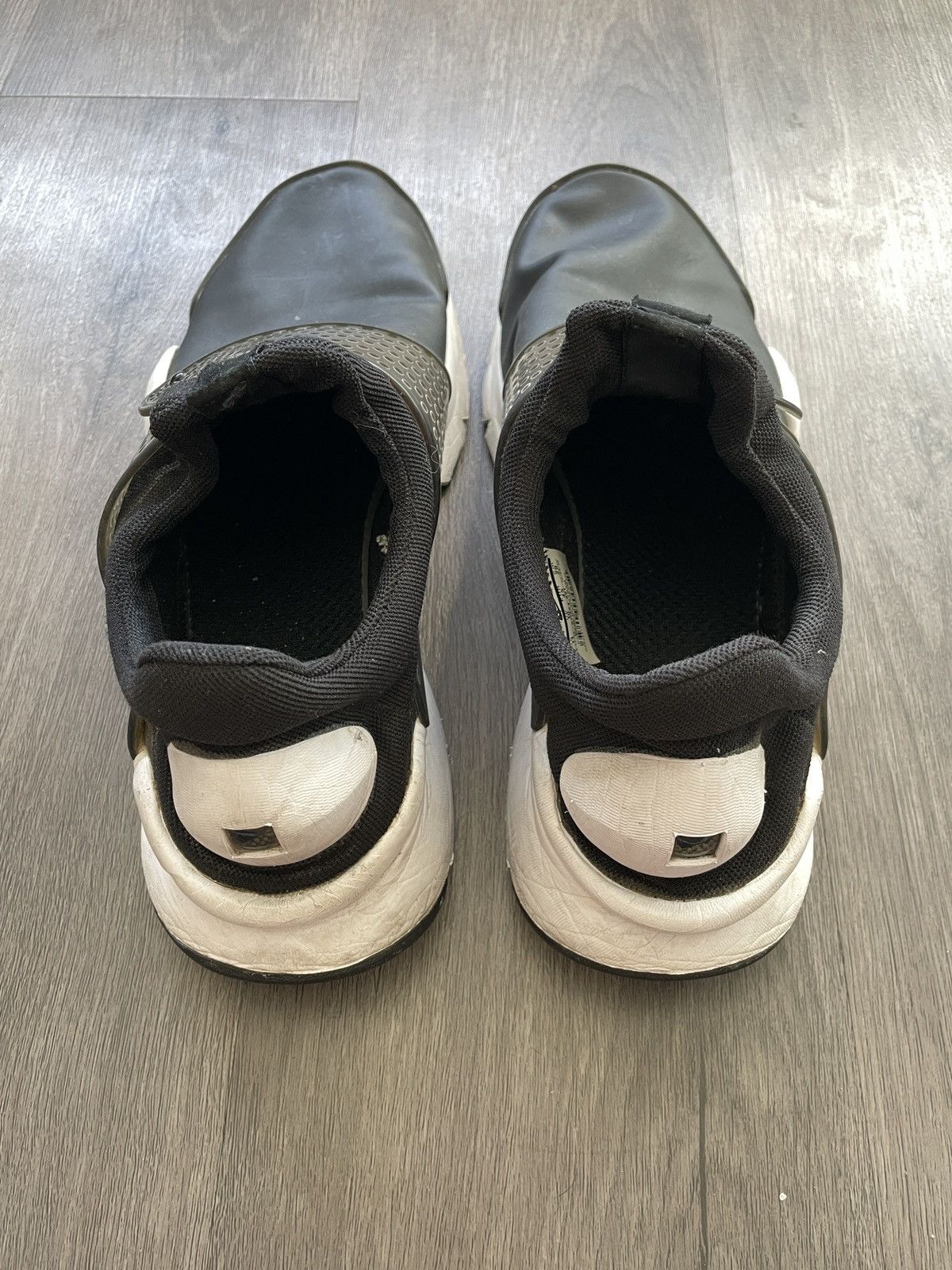 Nike Nike “Sock Dart” Black Leather Shoes (Sz.11) Size US 11 / EU 44 - 3 Thumbnail