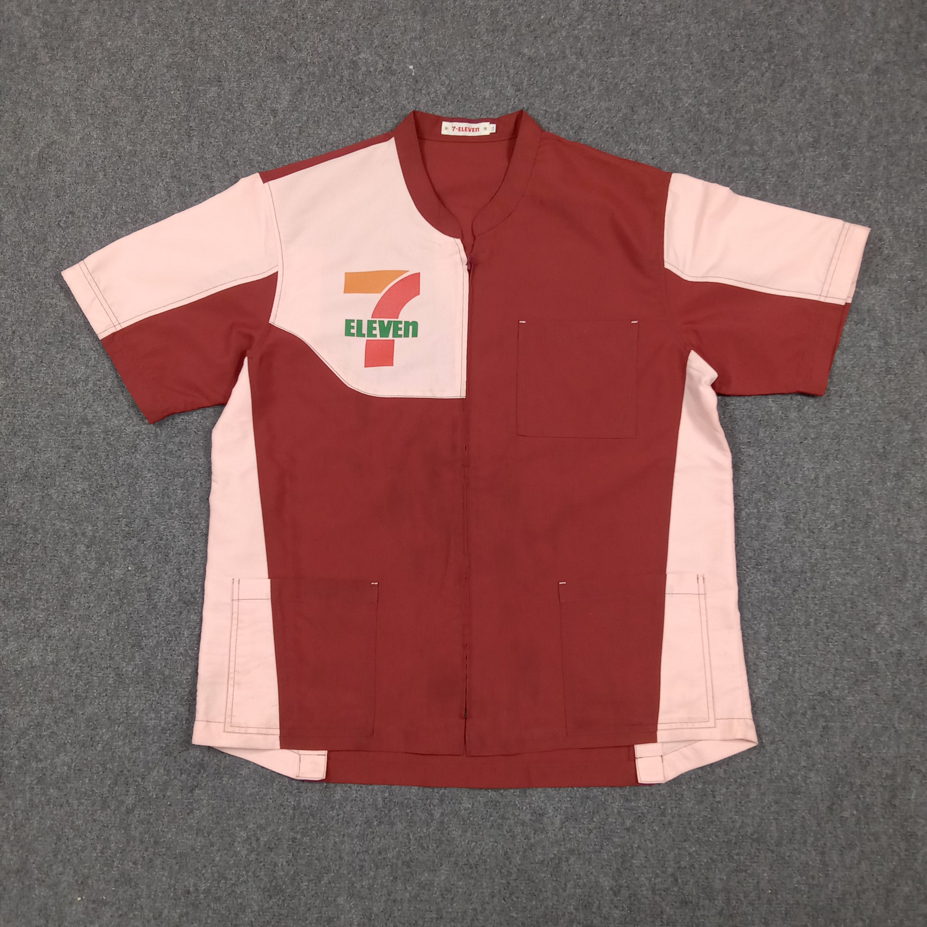 Japanese Brand 7 Eleven Japanese Brand Uniform Jacket C276N76 Size US L / EU 52-54 / 3 - 1 Thumbnail