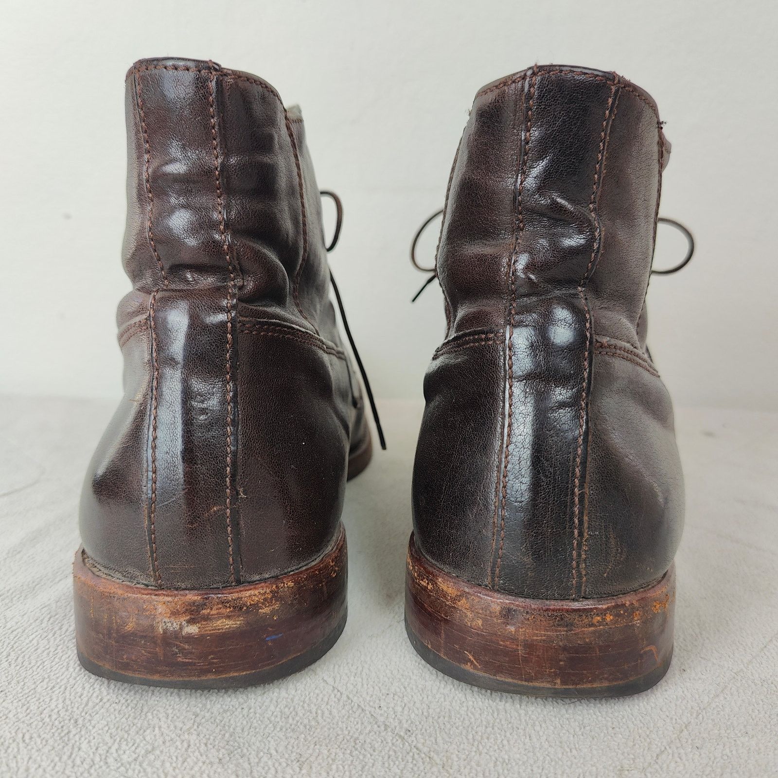 Other MoMa Shearling Lined Lace Up Boots Mens 44 US 11 Brown Size US 11 / EU 44 - 6 Thumbnail