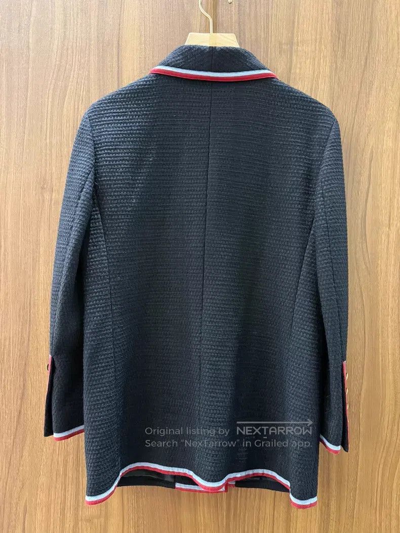 Gucci Gucci Tweed navy-style coat Size XS / US 0-2 / IT 36-38 - 2 Thumbnail