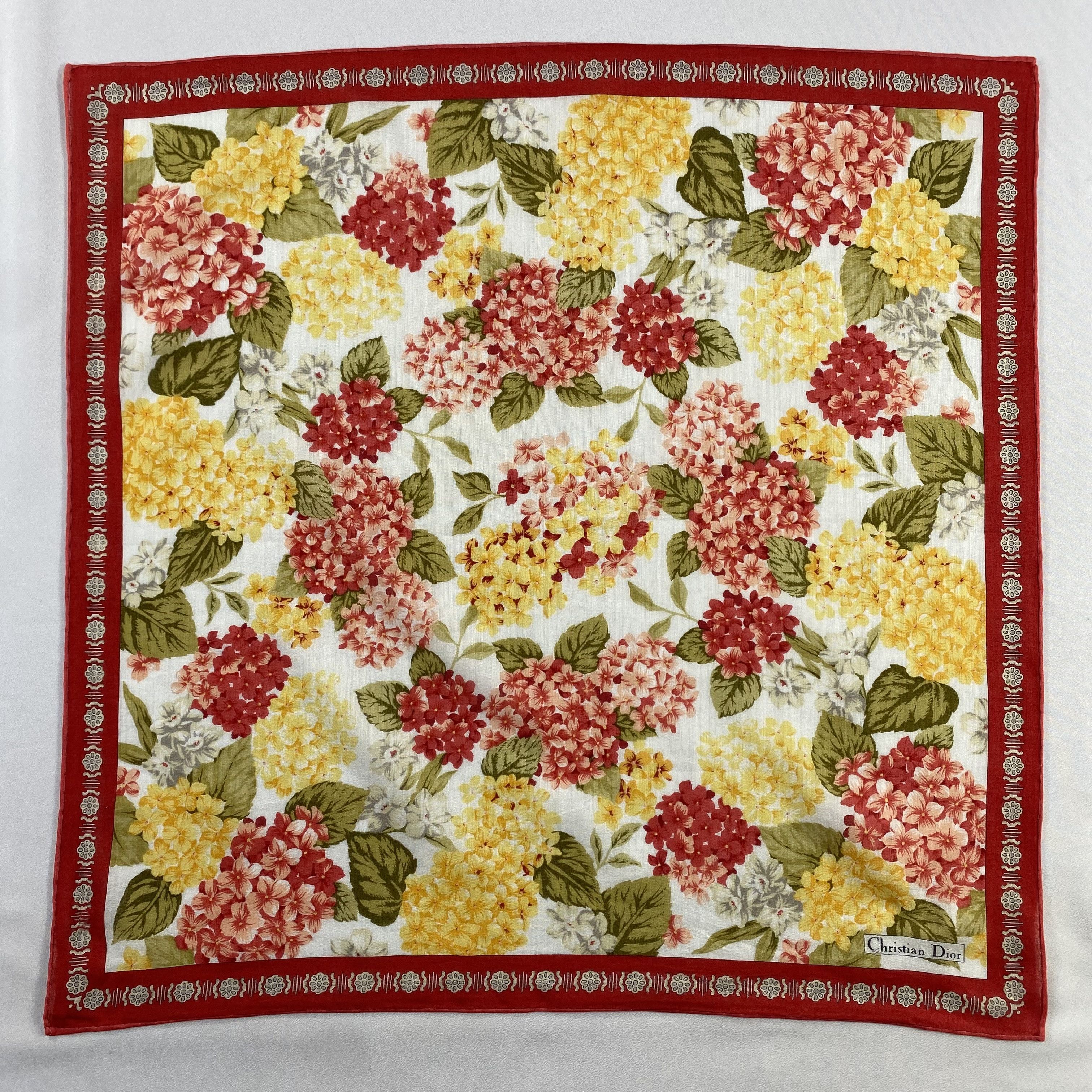 Vintage Christian Dior Monsieur Handkerchief / Neckerchief-P1247 Size ONE SIZE - 1 Thumbnail