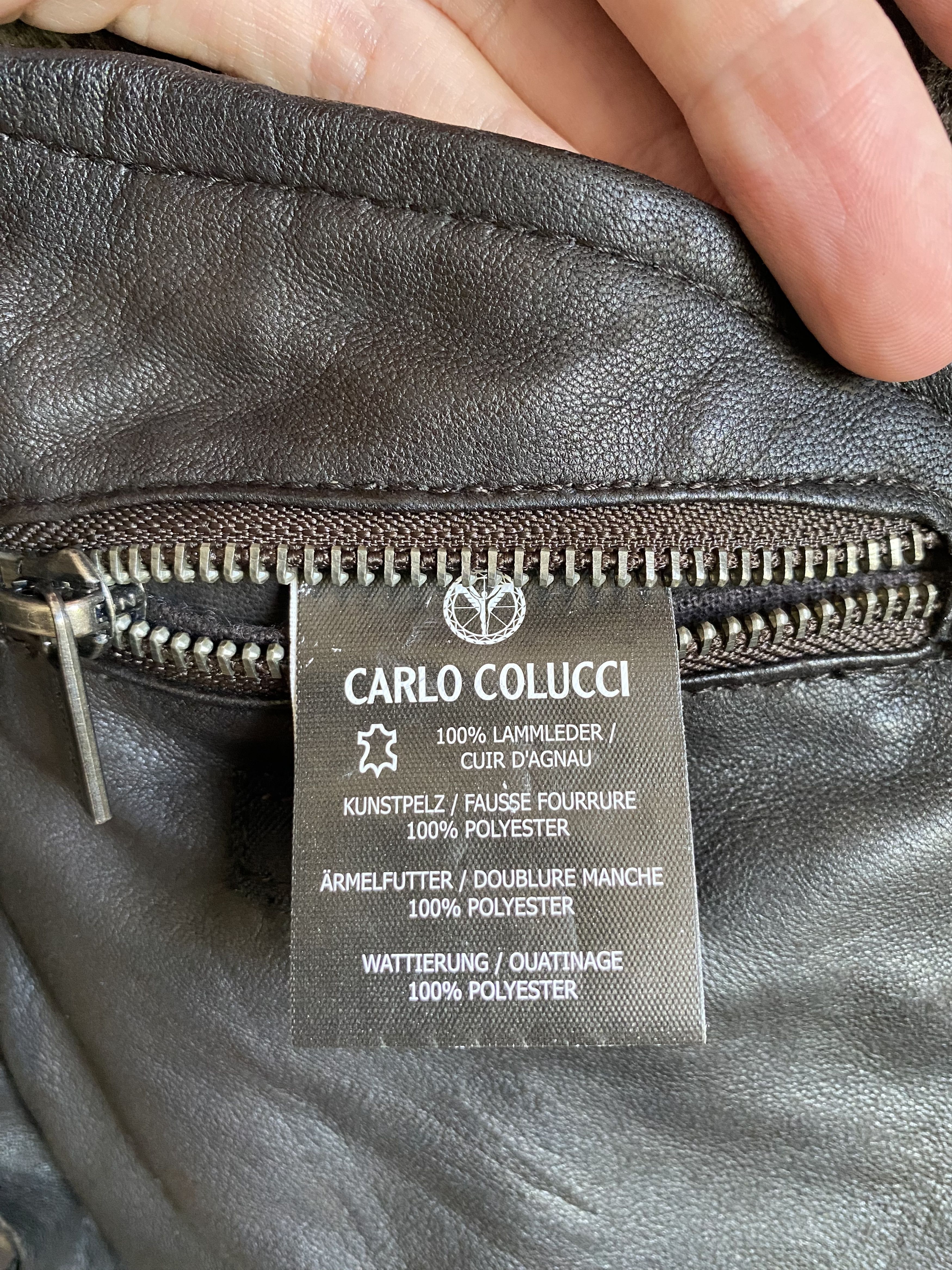 Carlo Colucci Carlo Colucci Leather jacket high quality size L-XL Size US L / EU 52-54 / 3 - 13 Thumbnail
